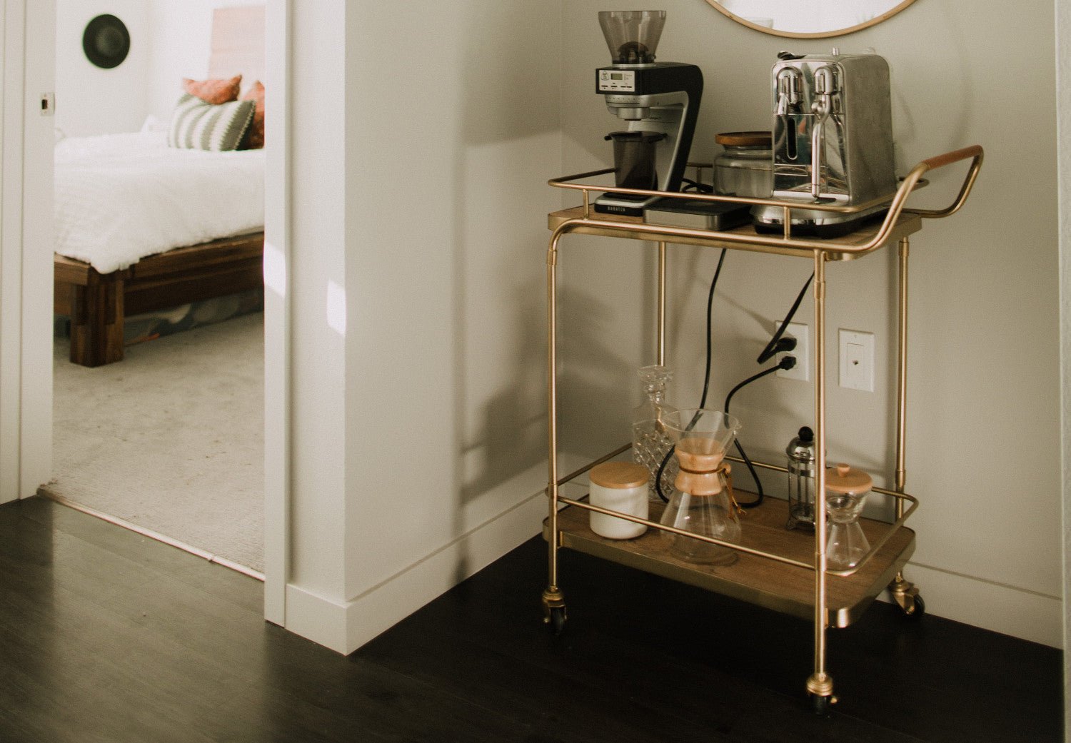 How To Setup A Bar Cart: 5 Tips To Impress Guests - Nathan James