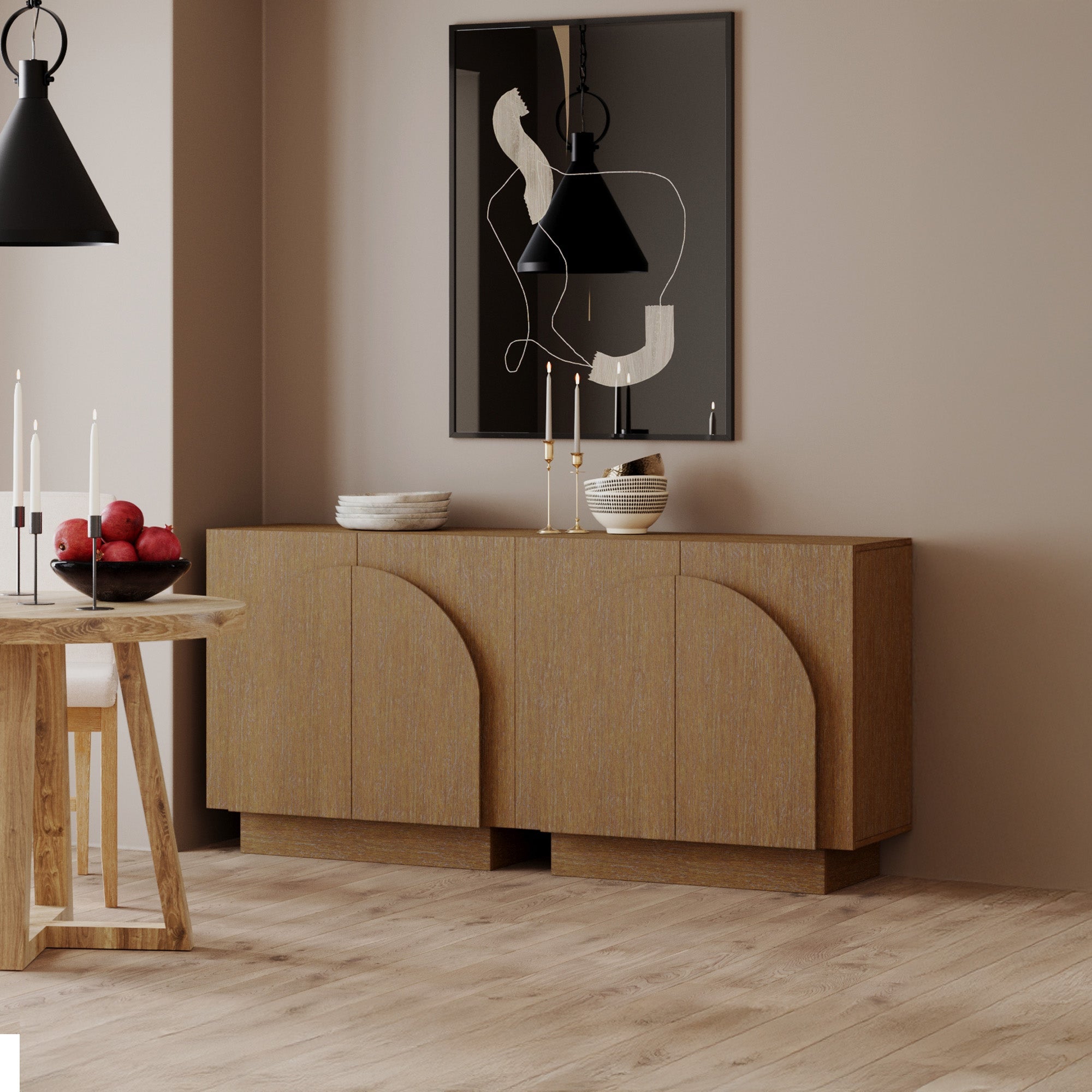 Standard Credenzas and Sideboards (Under 65") - Nathan James