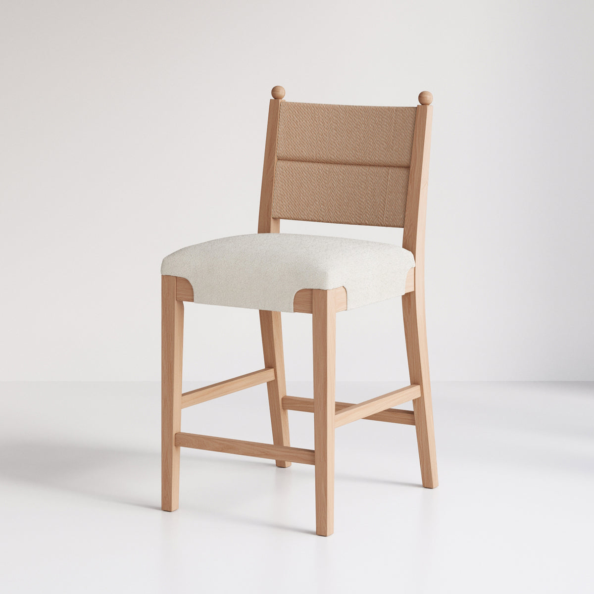Solid wood frame