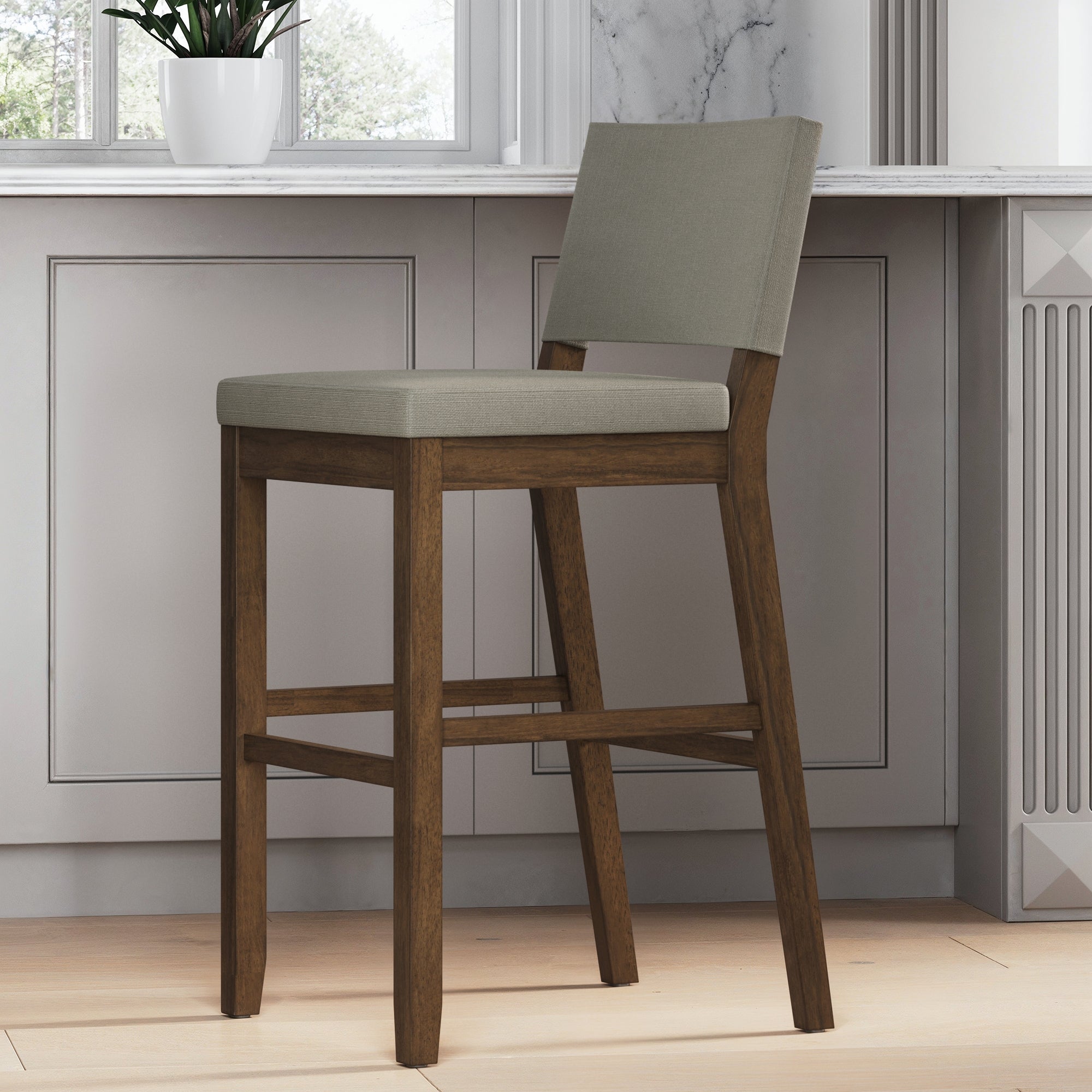 Cushioned bar discount stools without back