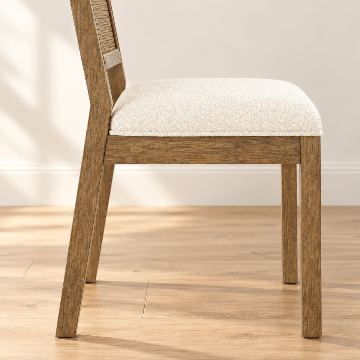 Solid wood frame
