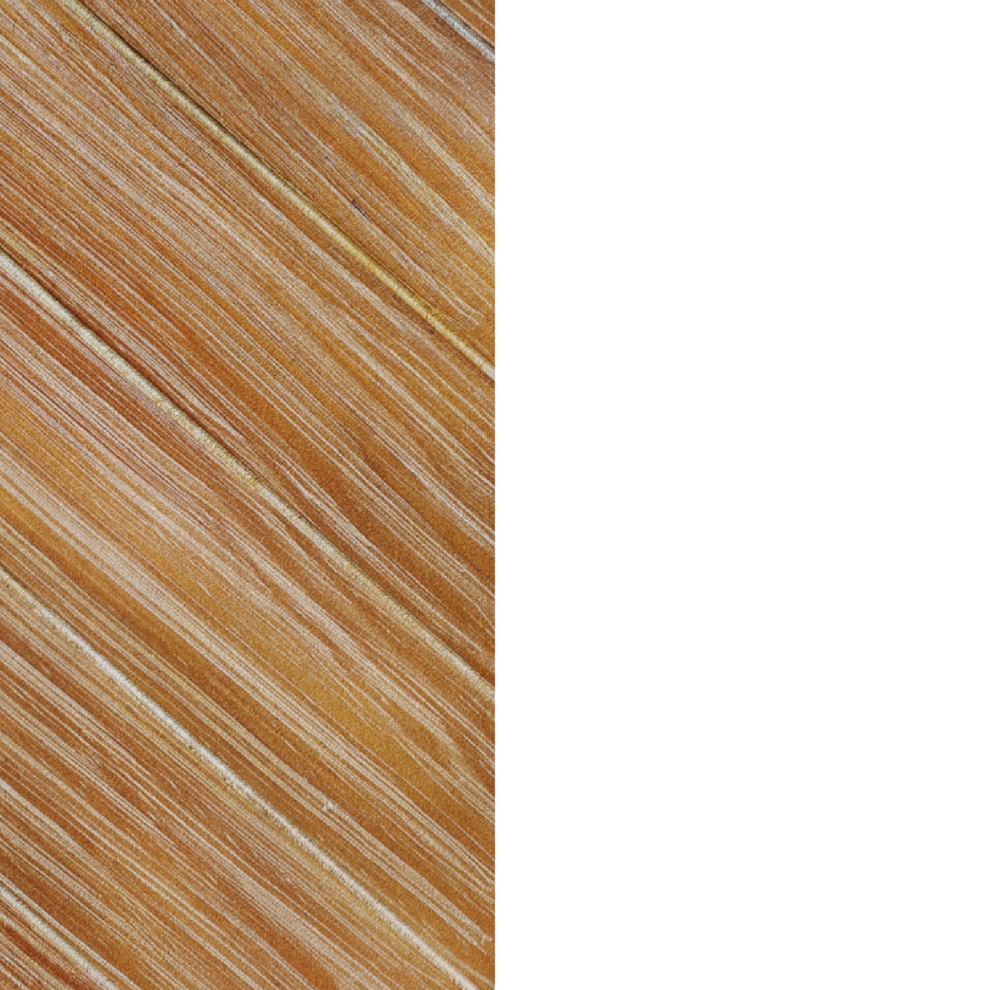 Close-up of a surface with diagonal, wavy, layered streaks in shades of brown, tan, and cream, resembling natural stone or wood grain. The right side of the image is blank and white.