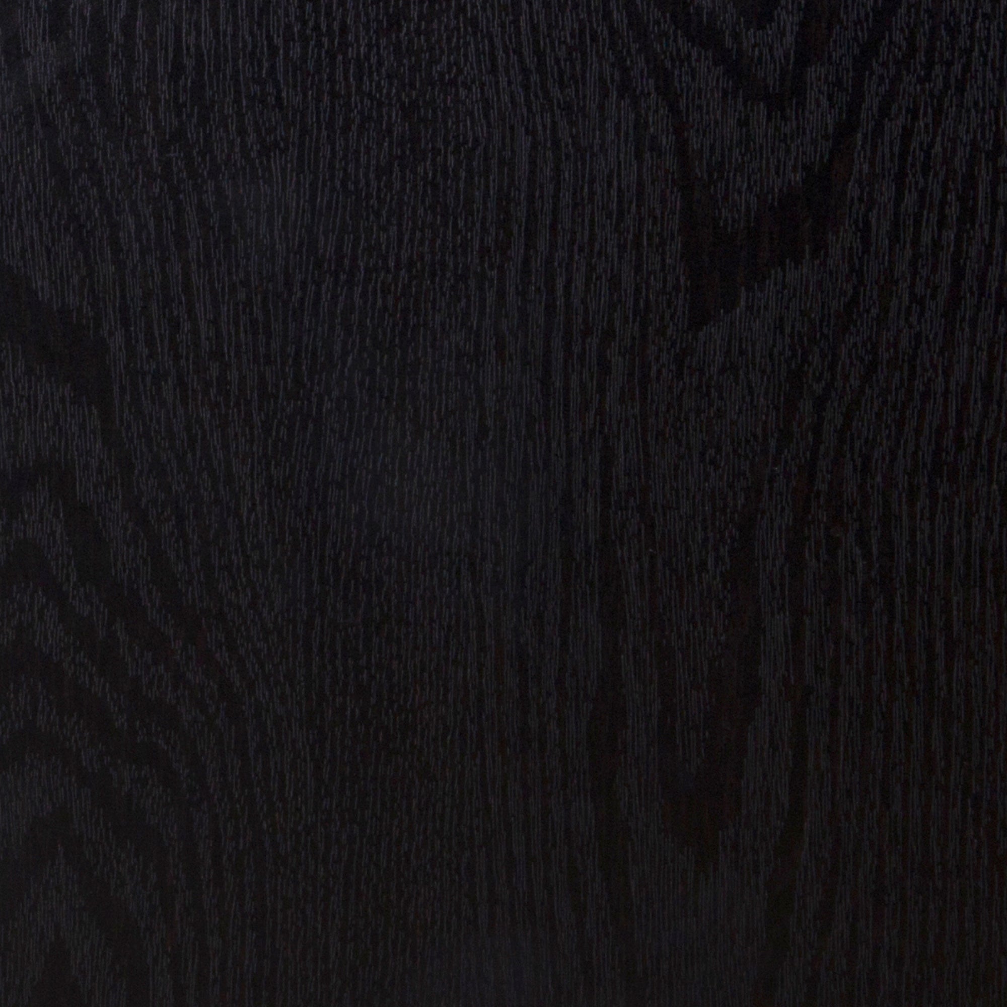 Dark wood texture with visible grain patterns running diagonally, creating a subtle and natural wave-like effect across the surface. The color is deep brown, almost black, with slight variations in tone.