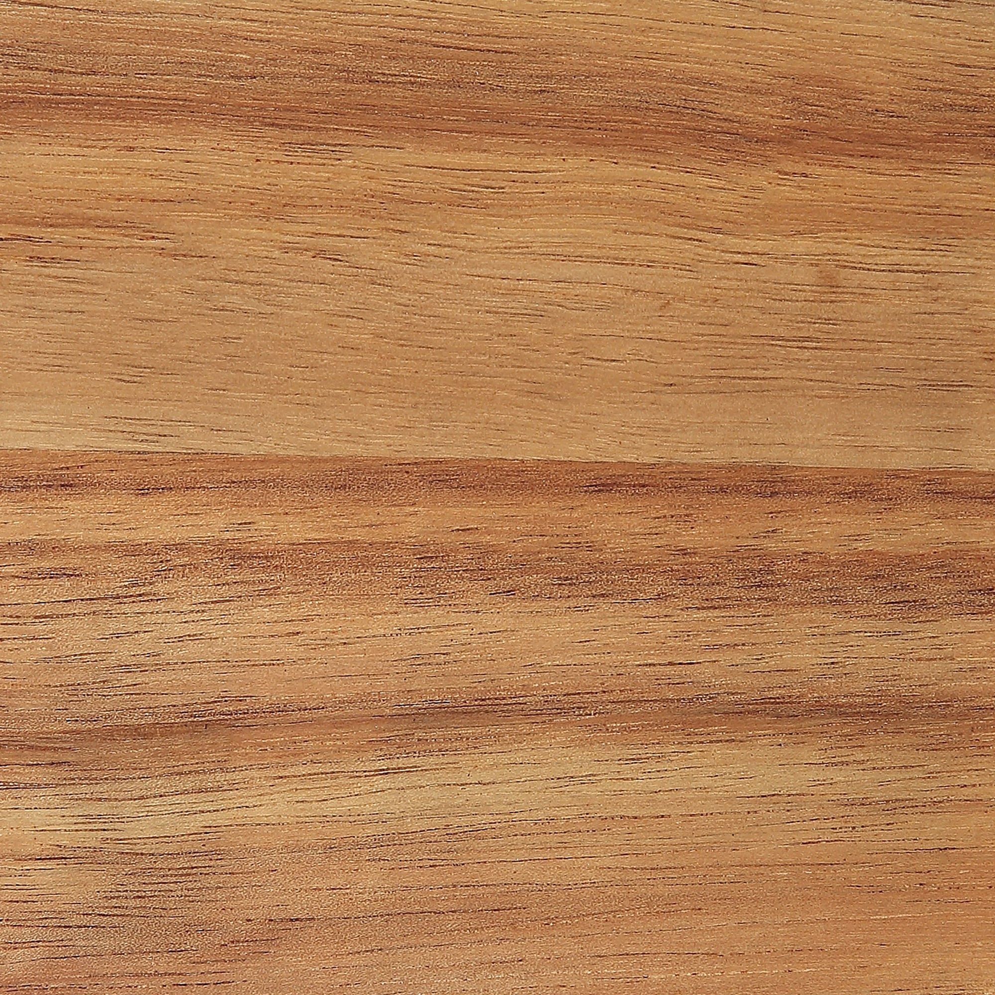 Close-up view of a wooden surface with natural grain and varying shades of brown and tan, showing smooth texture and horizontal lines.