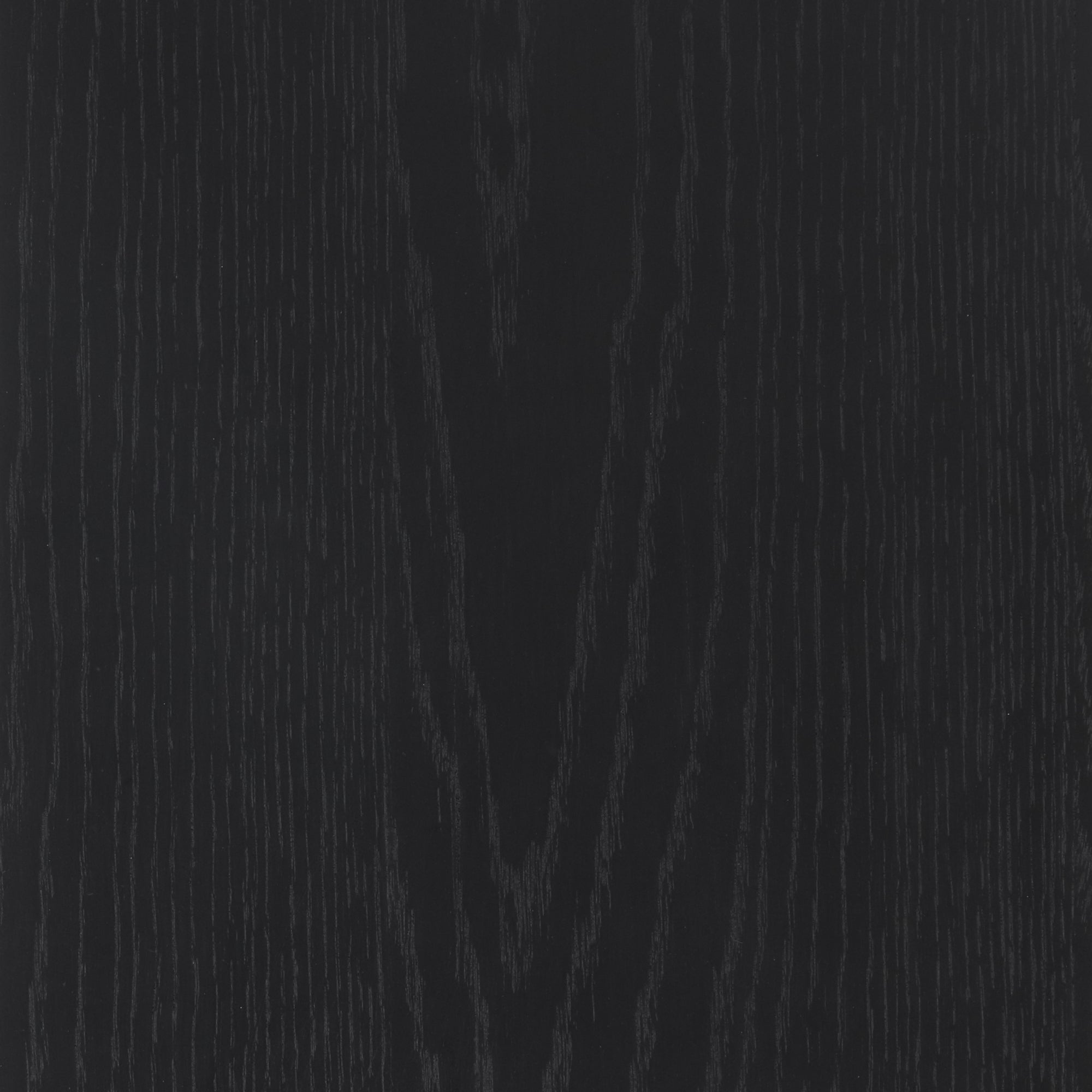 Dark wood surface with visible natural grain patterns and subtle texture, presenting a sleek and modern appearance.