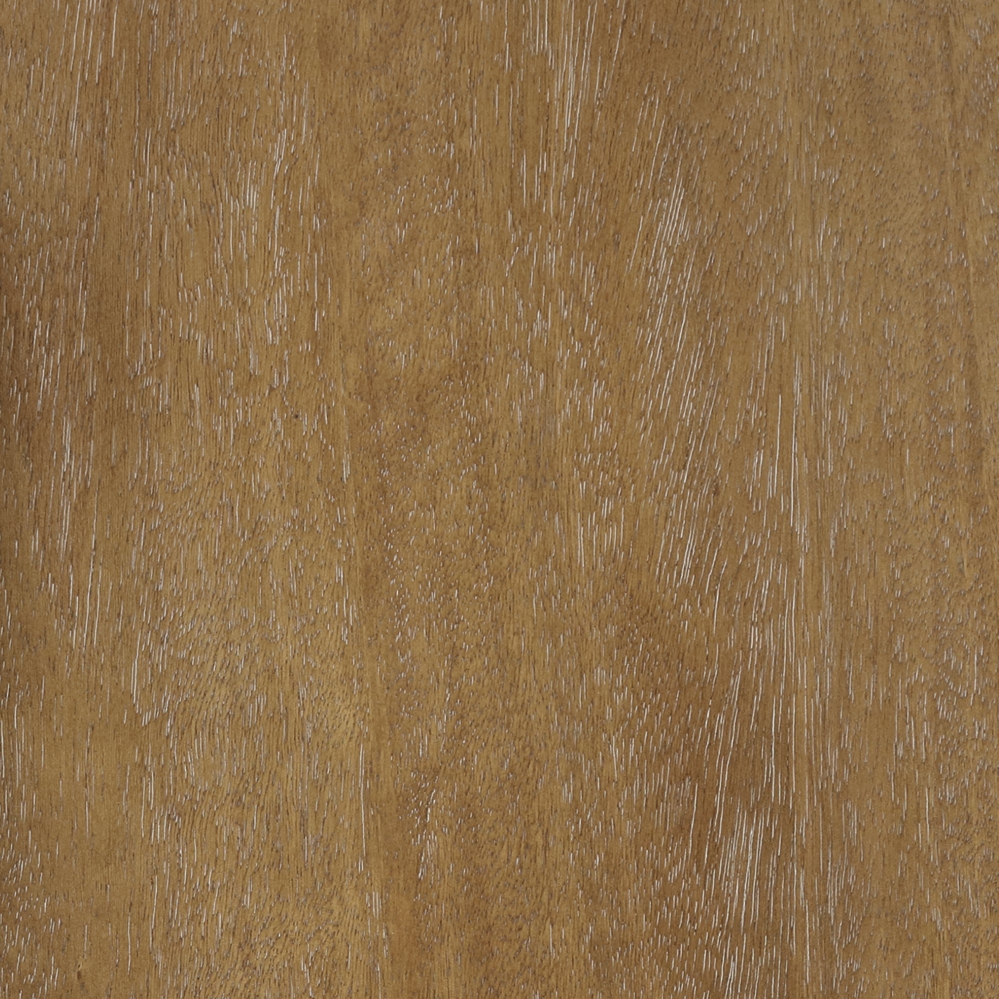 Close-up of a wooden surface with a warm brown color, featuring visible natural grain patterns and textured lines running in various directions.