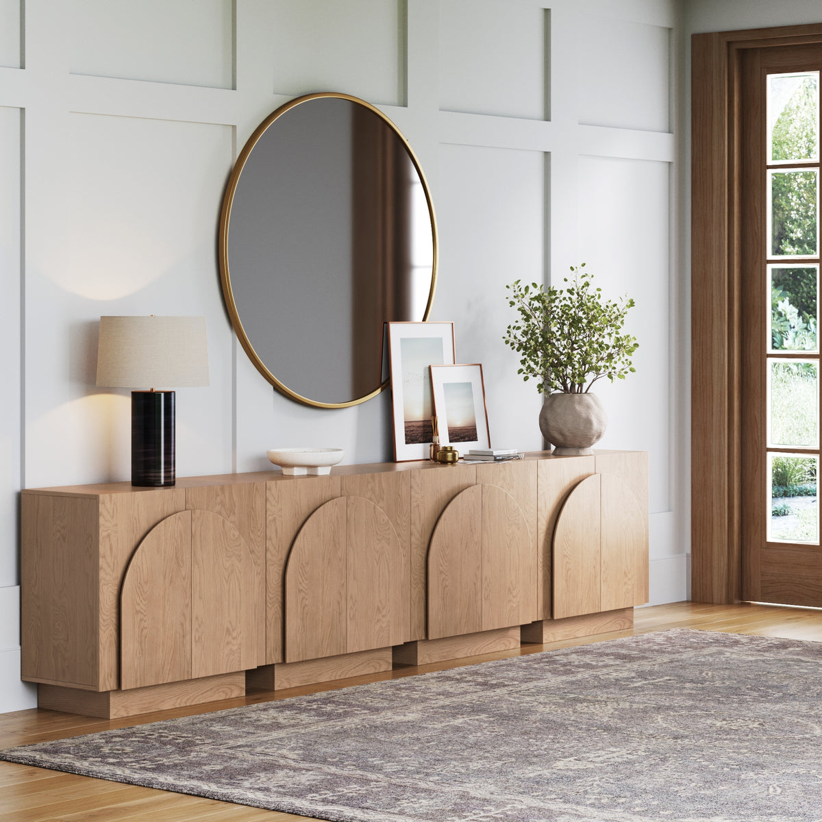 Iris TV Console (Set of 4)