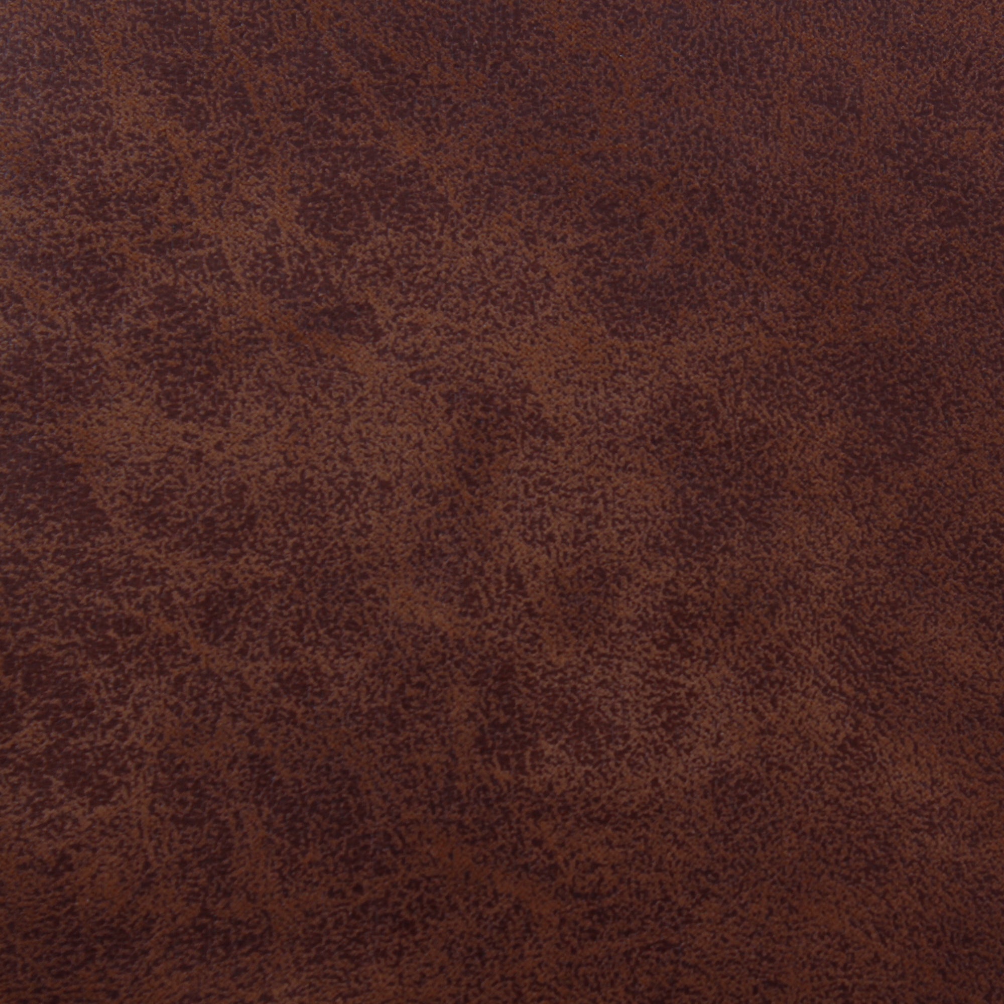 Close-up of a textured brown leather surface with natural variations and markings, showing a mix of lighter and darker brown tones throughout.