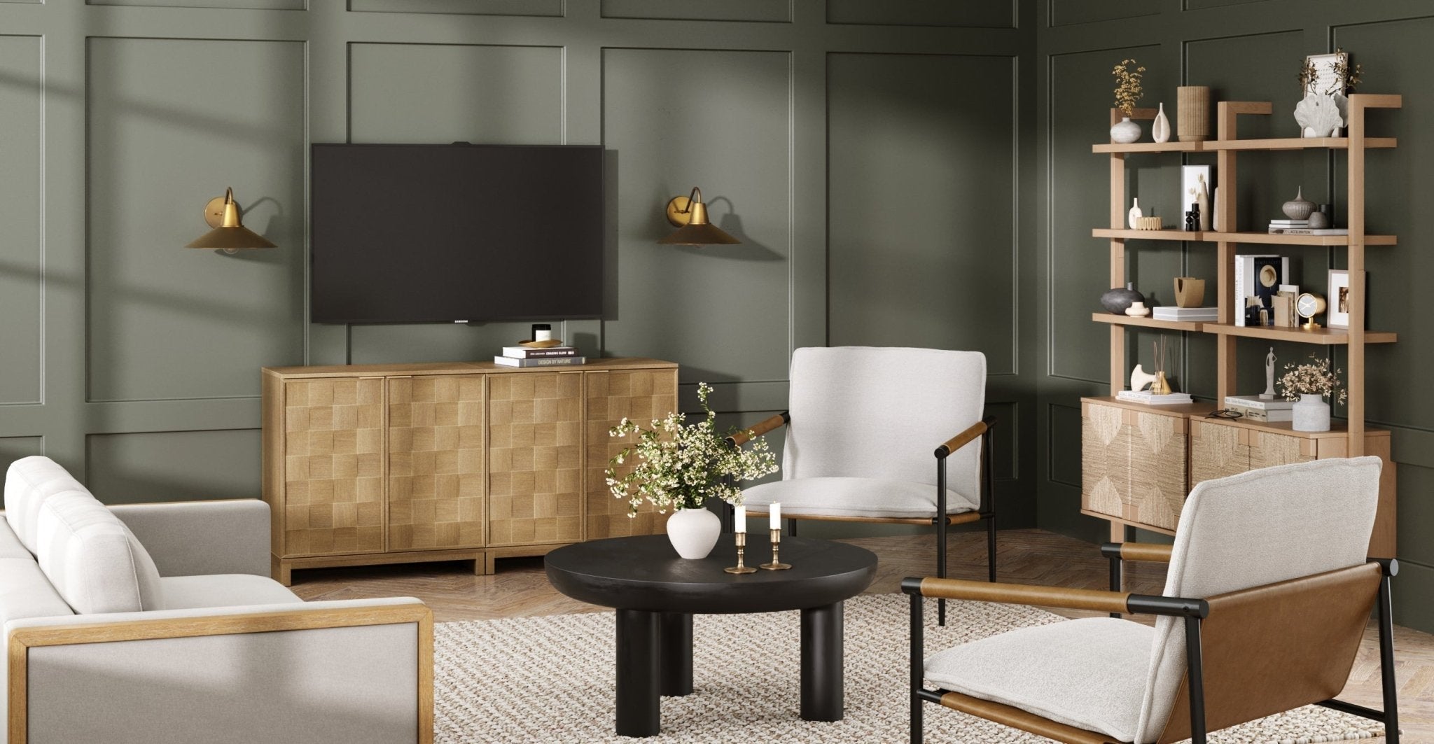 Best TV Stand for a 65" TV in a Small Living Room - Nathan James