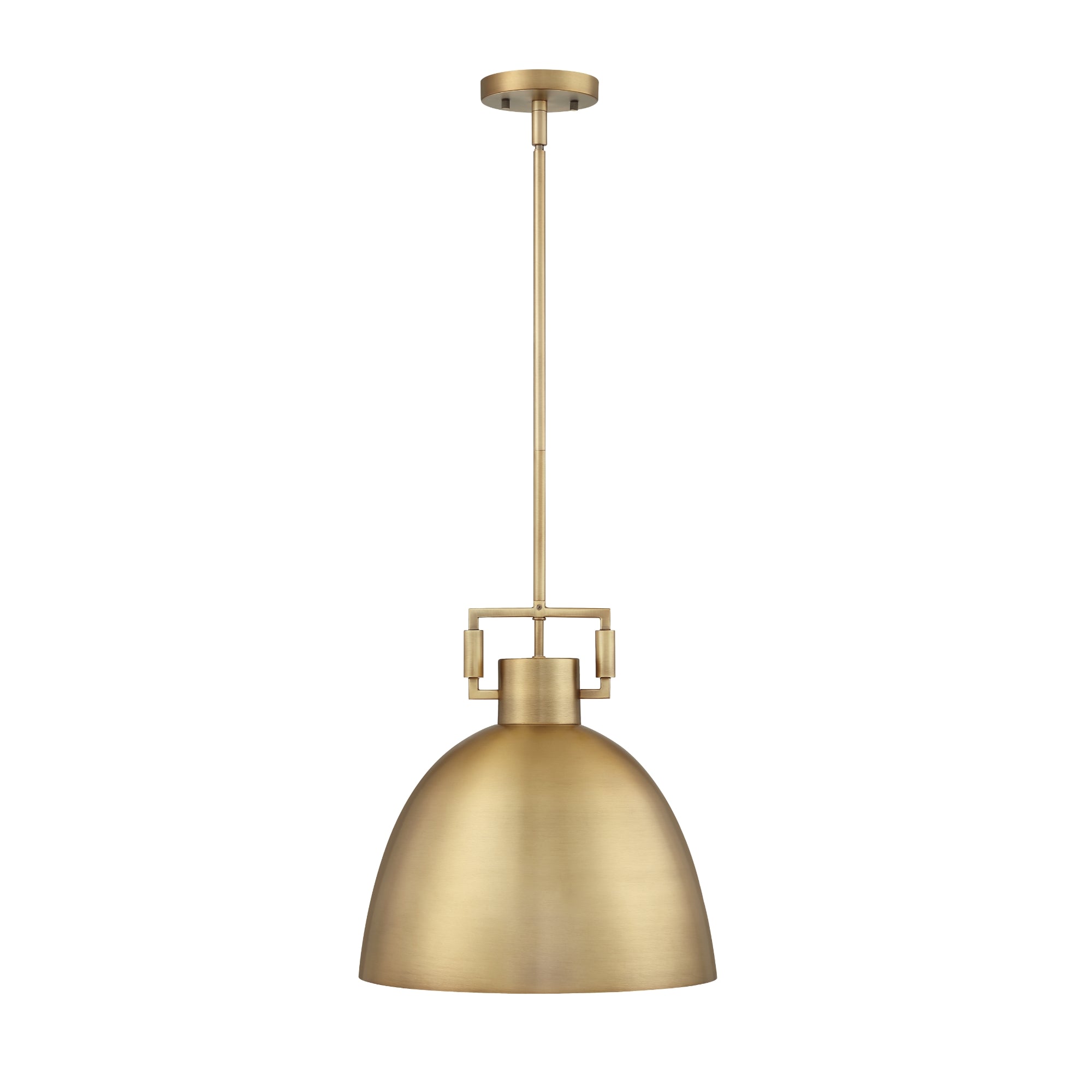 Metal Dome Pendant Lights Brass