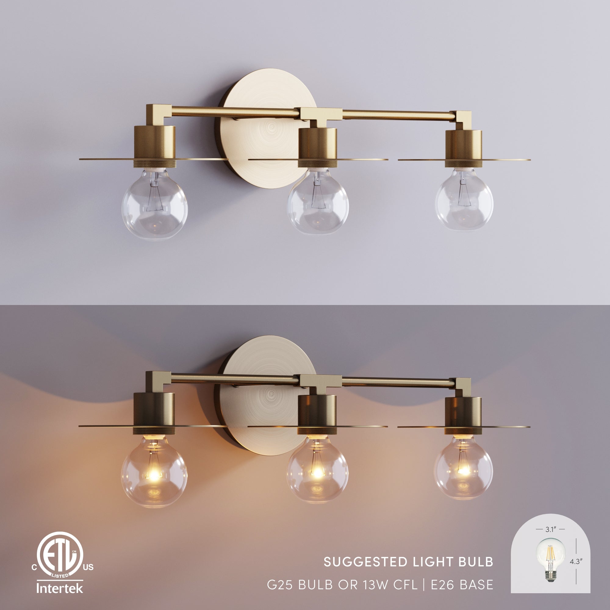 Bathroom vanity deals light bulbs