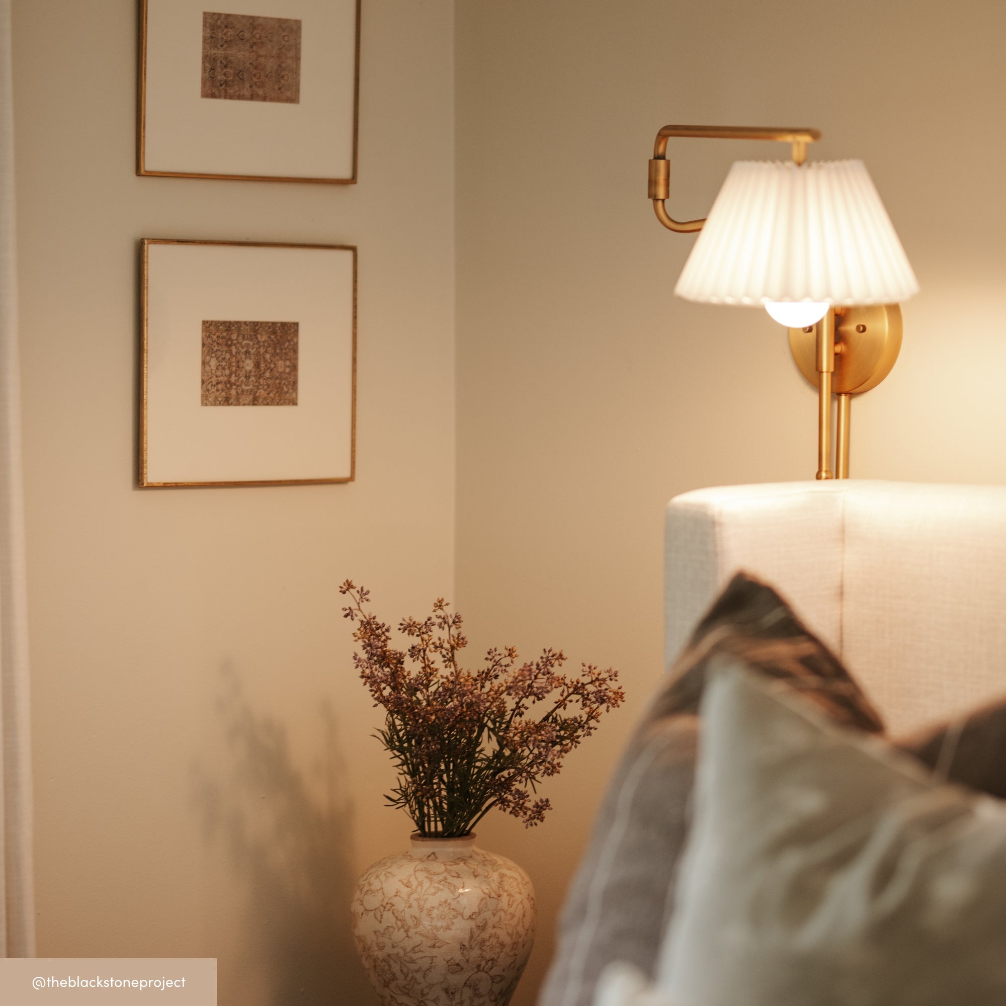 Kai Modern Brass Wall Mounted Sconce Lamp Set of 2 | Nathan James