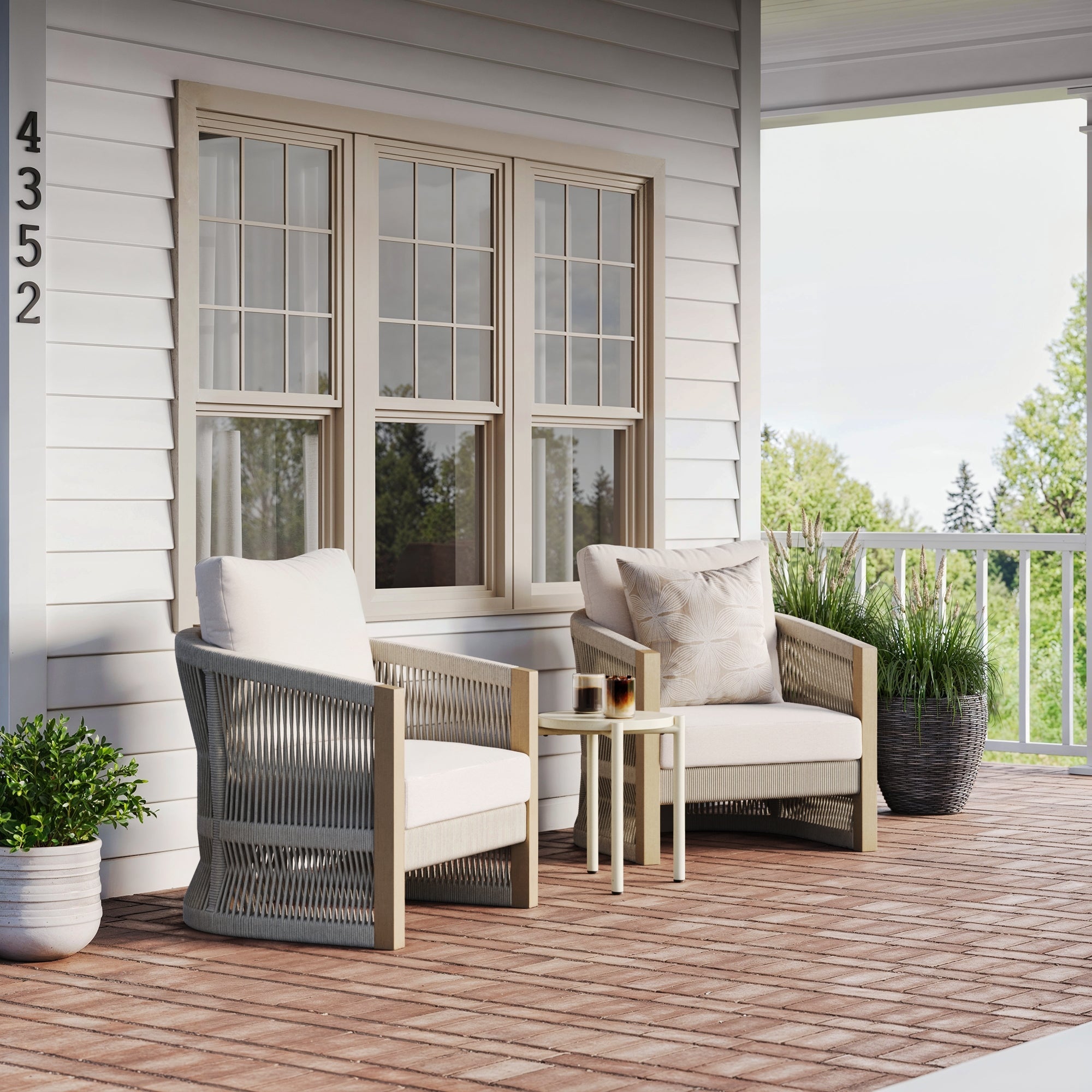 Front Porch Best Bistro Set Front Porch Best White Outdoor Rocking