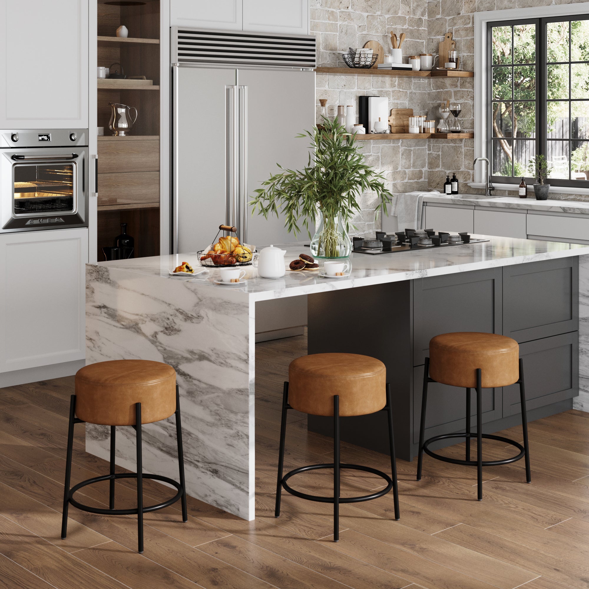 Nathan James Counter Stool - Thumbnail 5