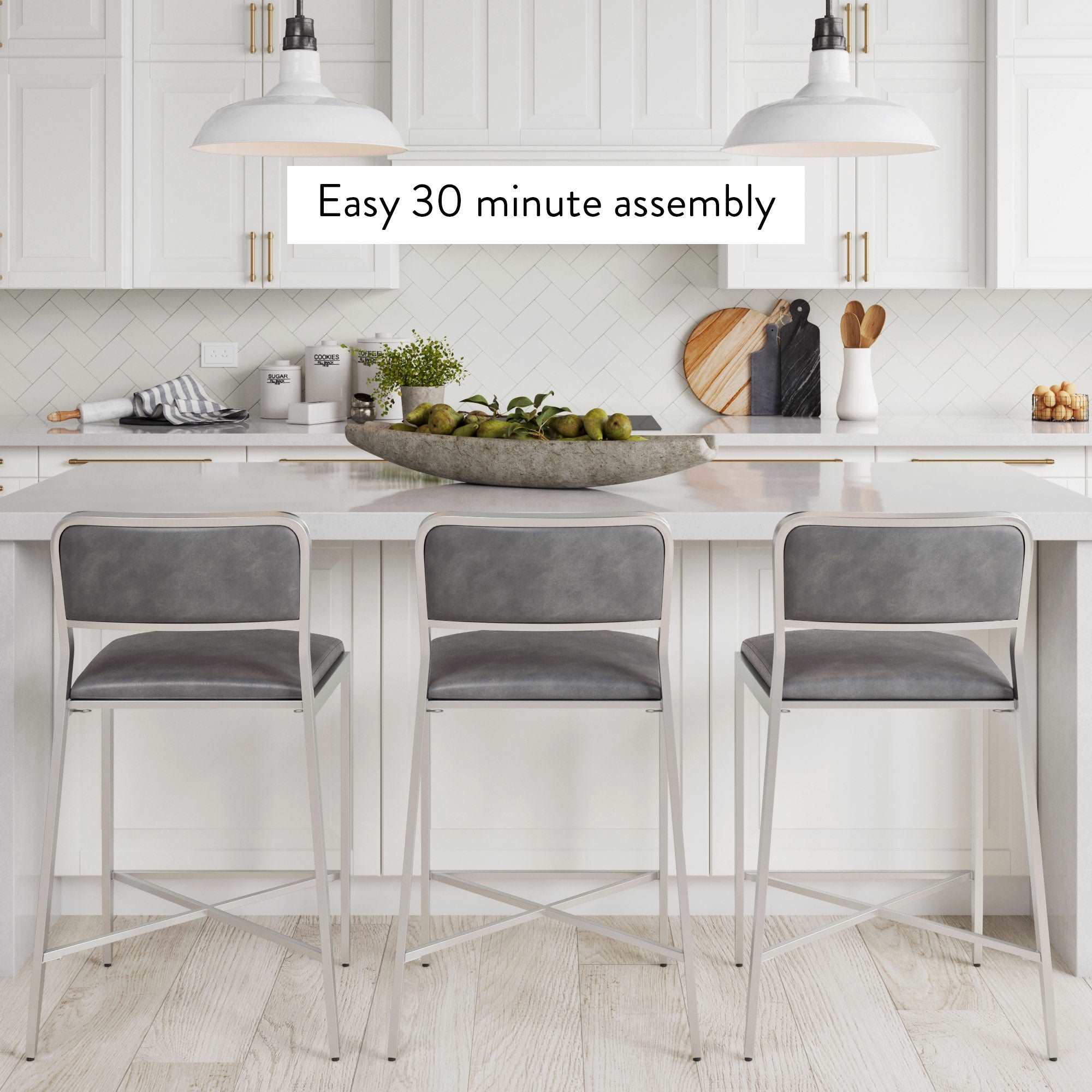 Counter height modern online bar stools