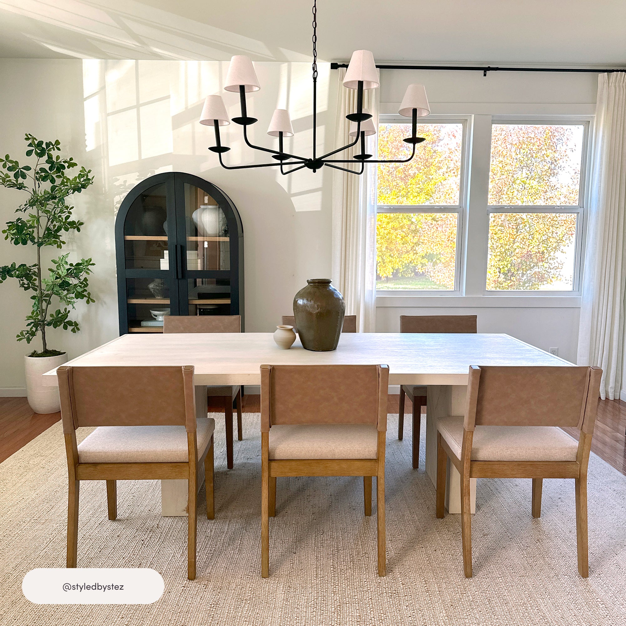 ベランダチェアデザイナーズ Modern Dining Table chair Light Wood Aluminum Outdoor Dining Chairs, Patio Dining Chair with