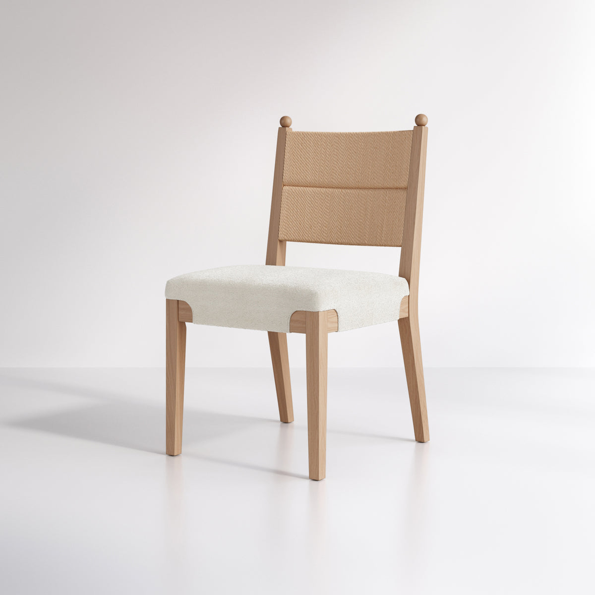 Solid wood frame