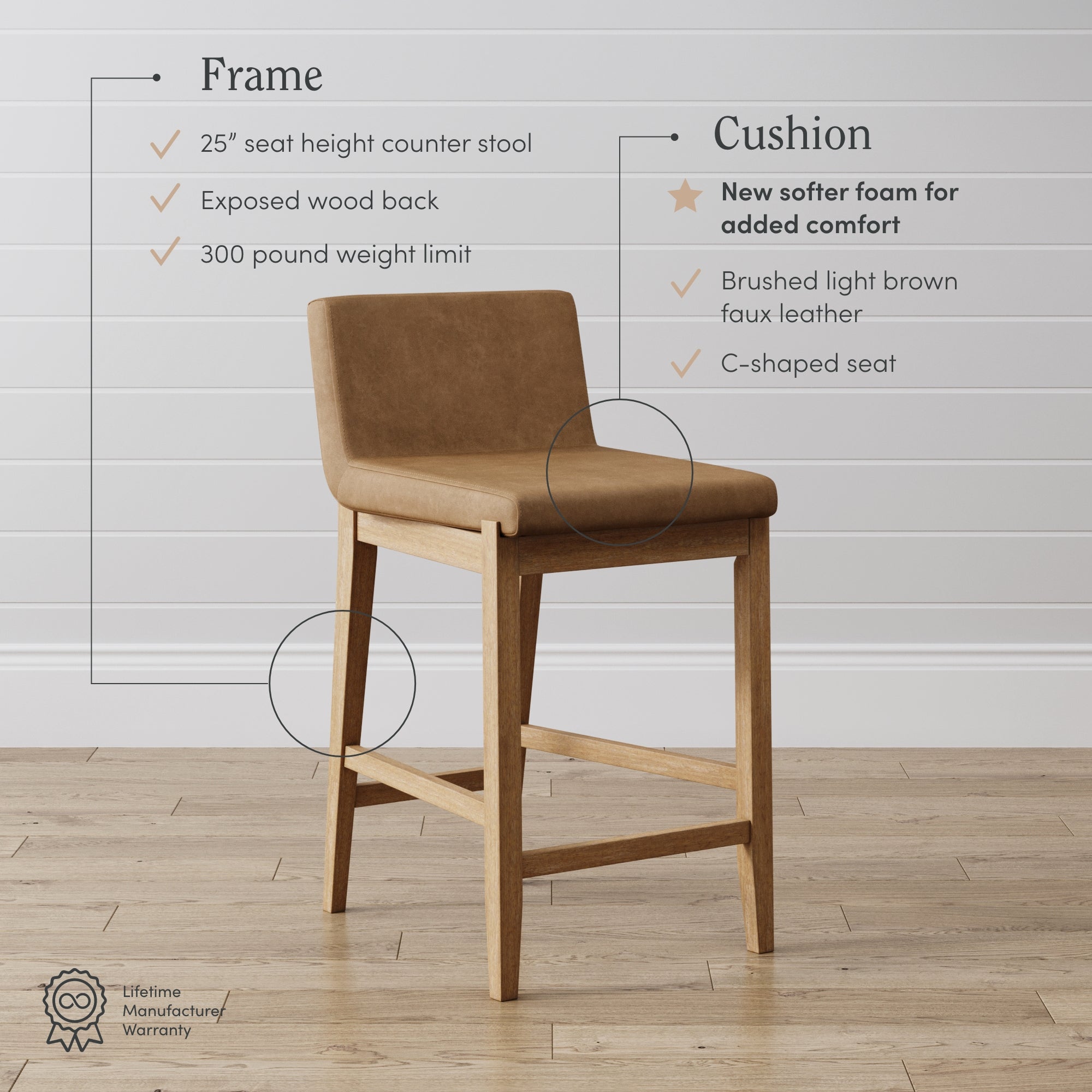 Nathan James Bar Stools