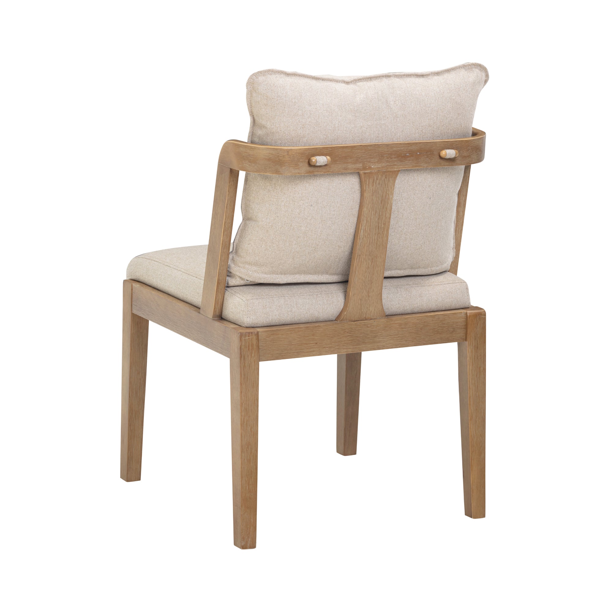 Chuck Scandinavian Dining Chair with Back - Thumbnail 5