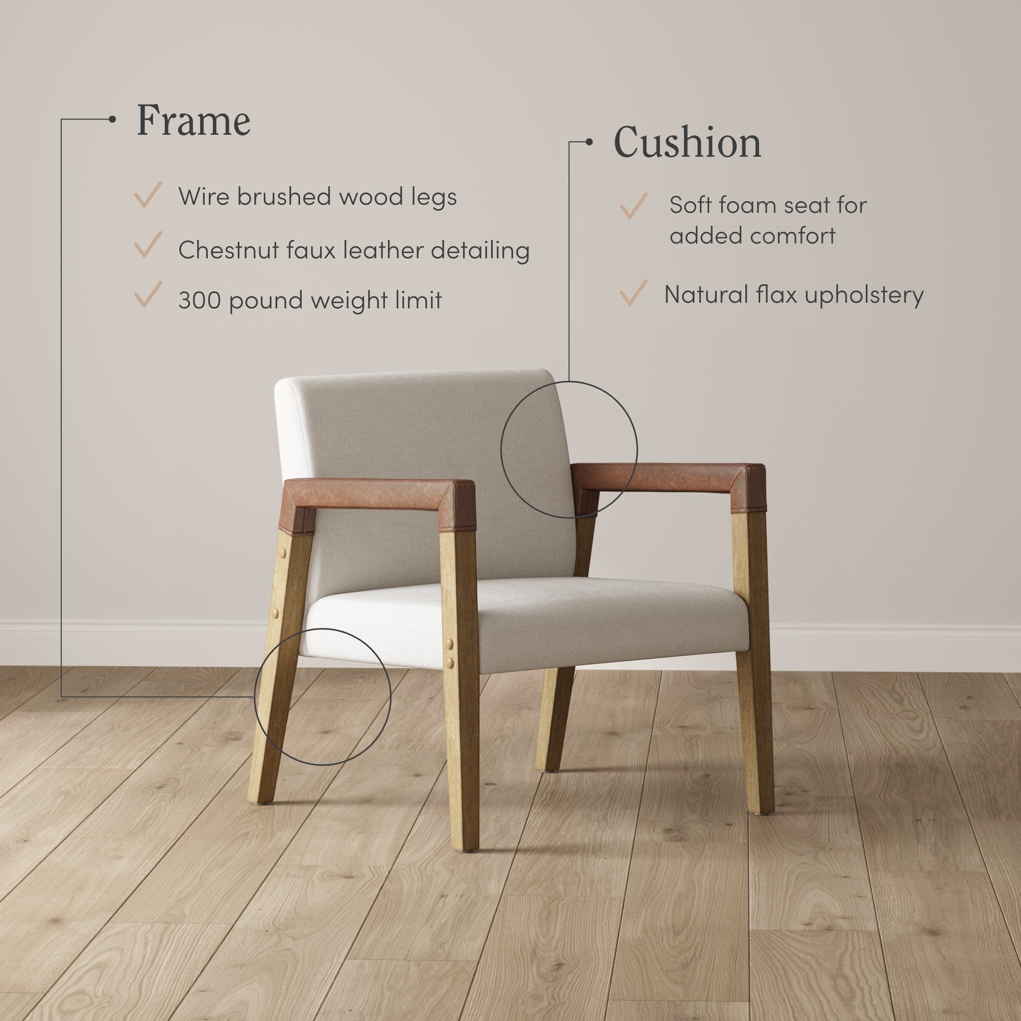 Hudson Accent Chair - Thumbnail 4