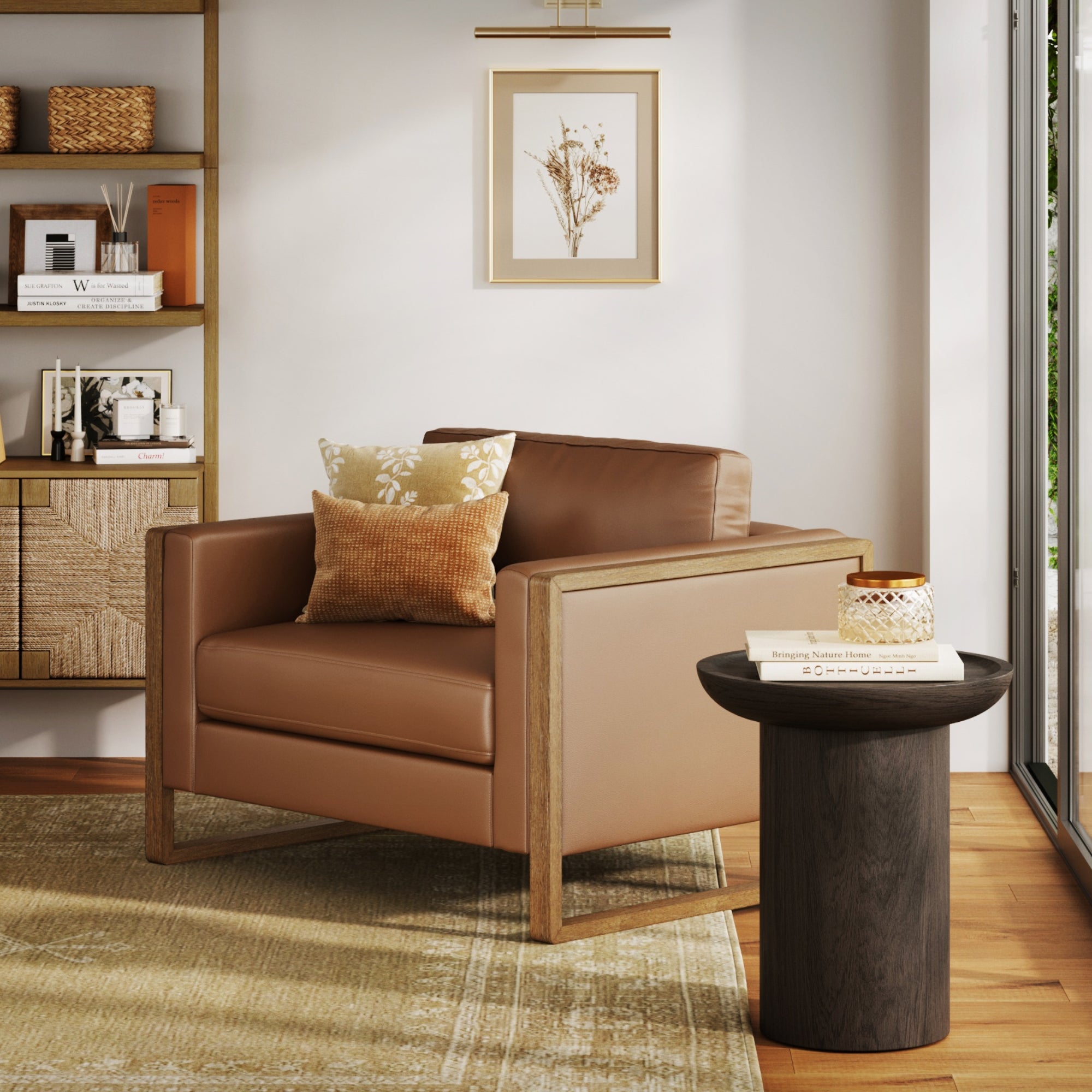 Coffee Table Living Room Leather Accent Chairs Side Table Living