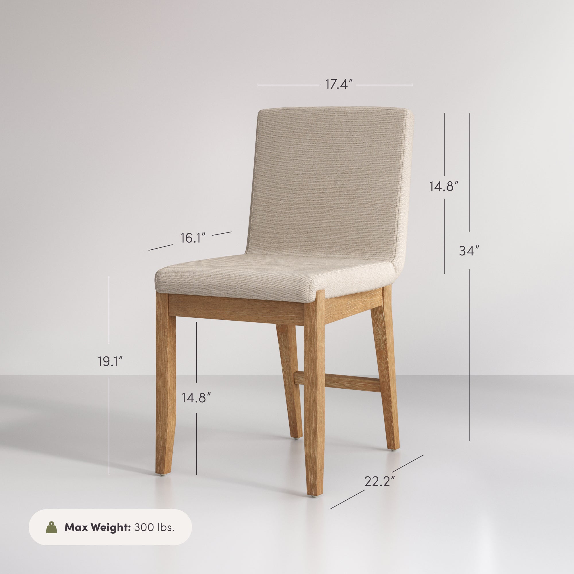 Nathan James Dining Chair - Thumbnail 2