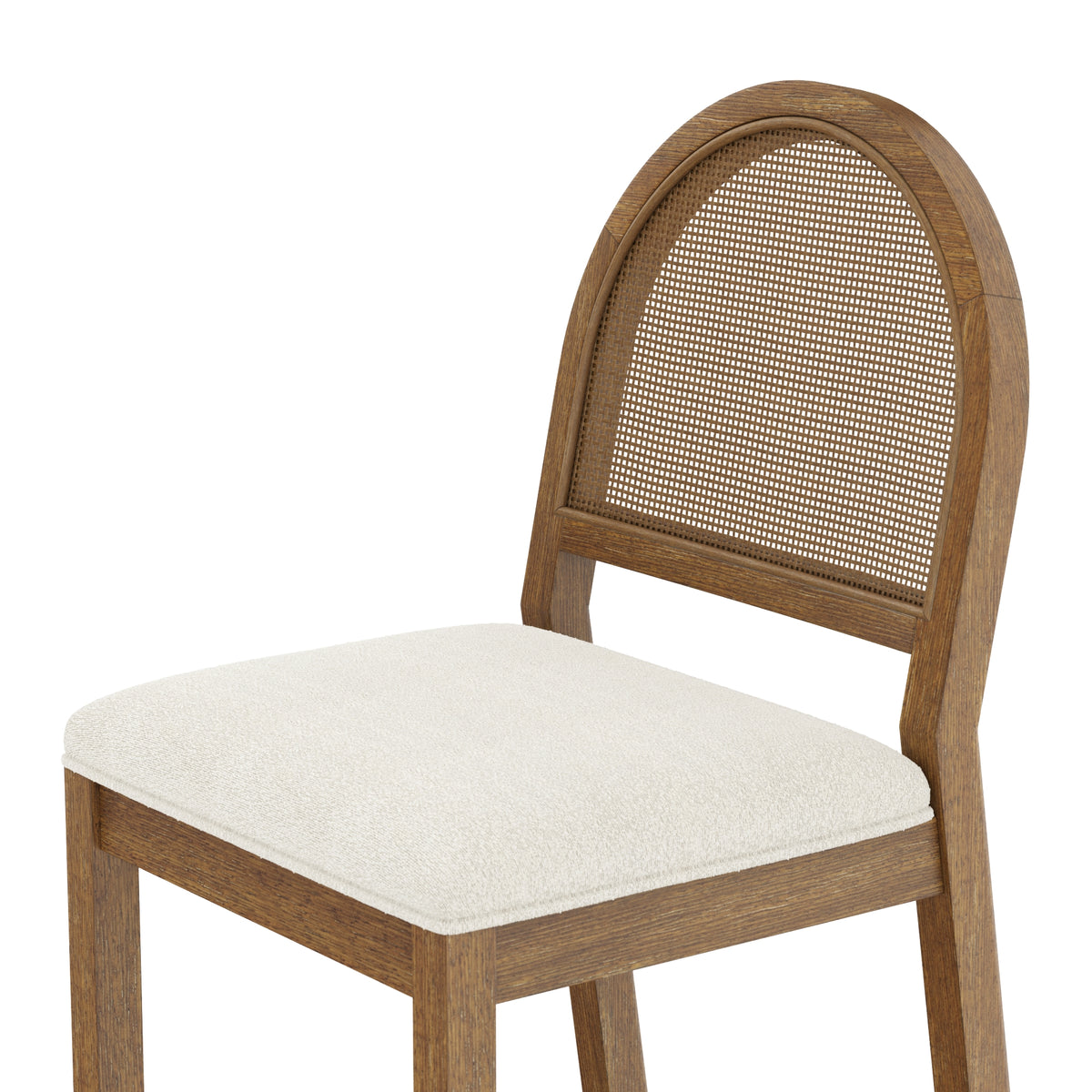 Bailey Bohemian Natural Rattan Dining Chair Light Brown | Nathan James