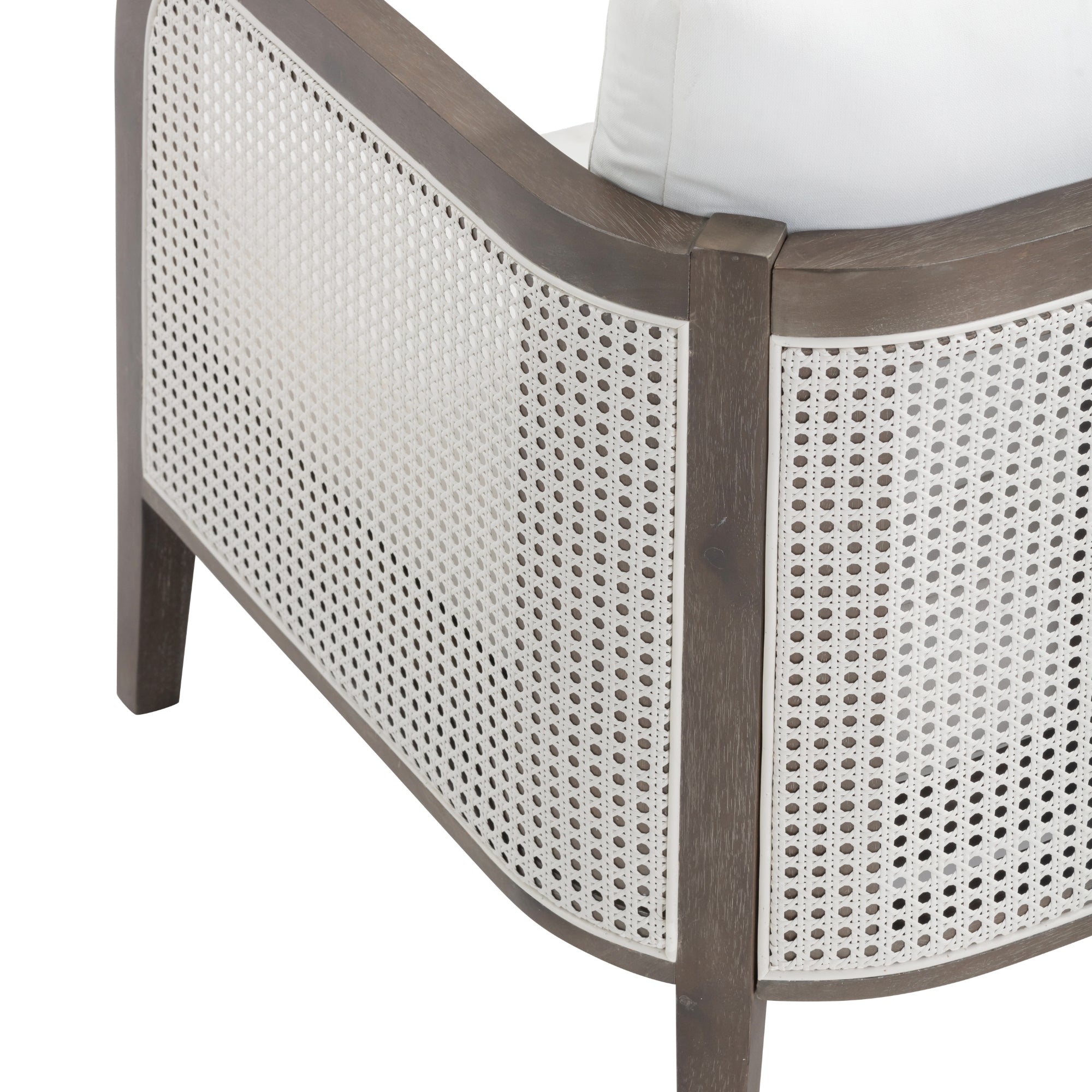 Twila Rattan Outdoor Patio 2 Loveseats & 2 Arm Chairs Graphite