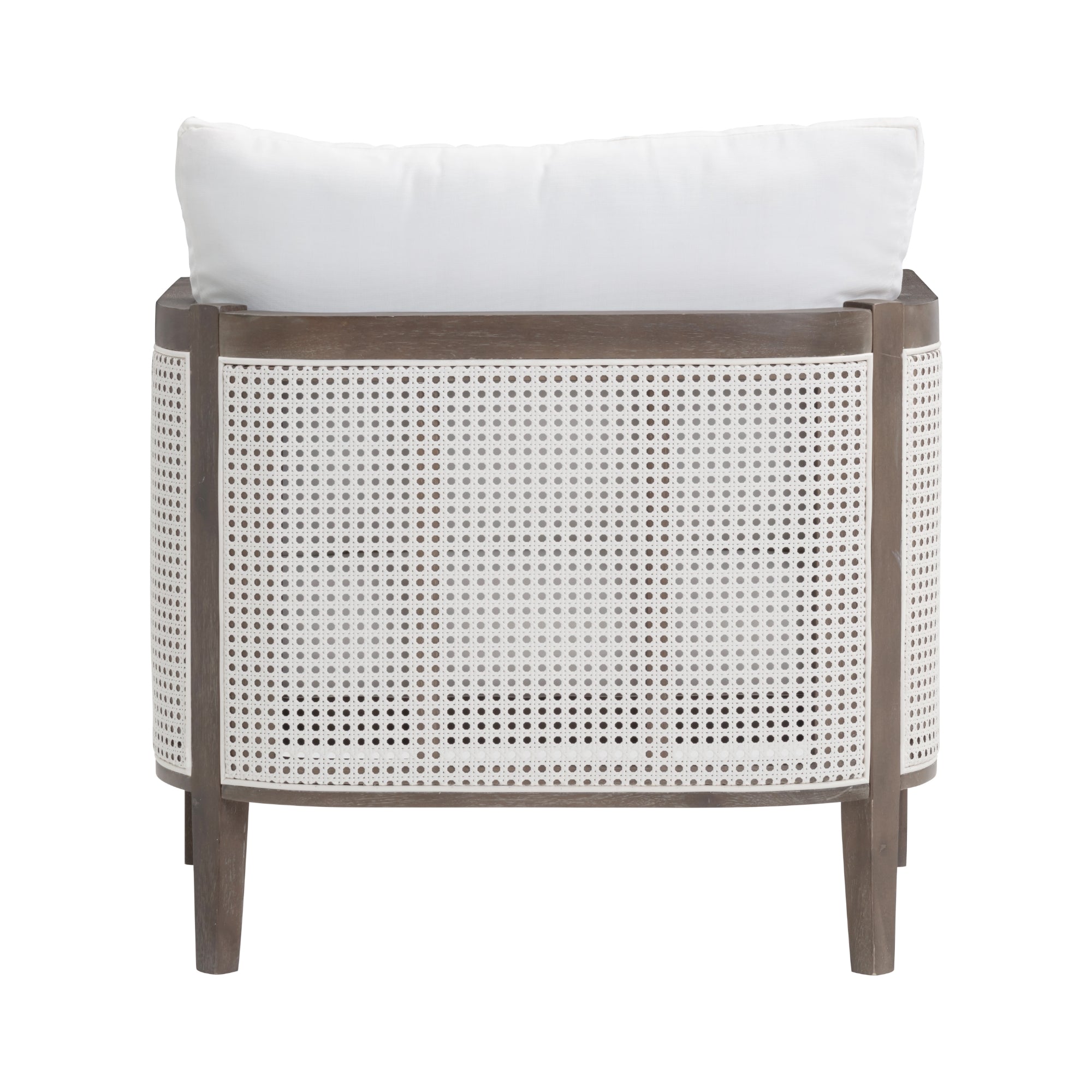 Twila Outdoor Patio Cushioned Four Arm Chairs Graphite | Nathan James