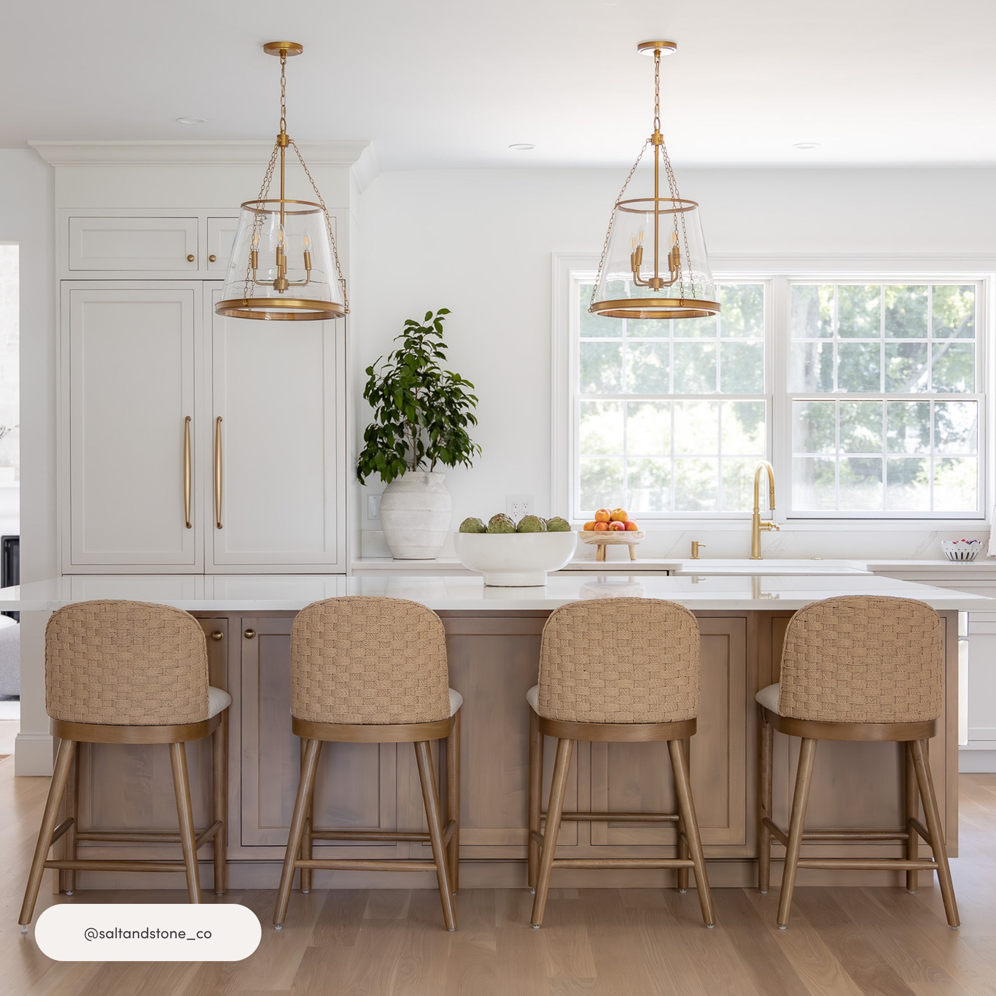 Nathan James Counter Bar Stool - Thumbnail 3