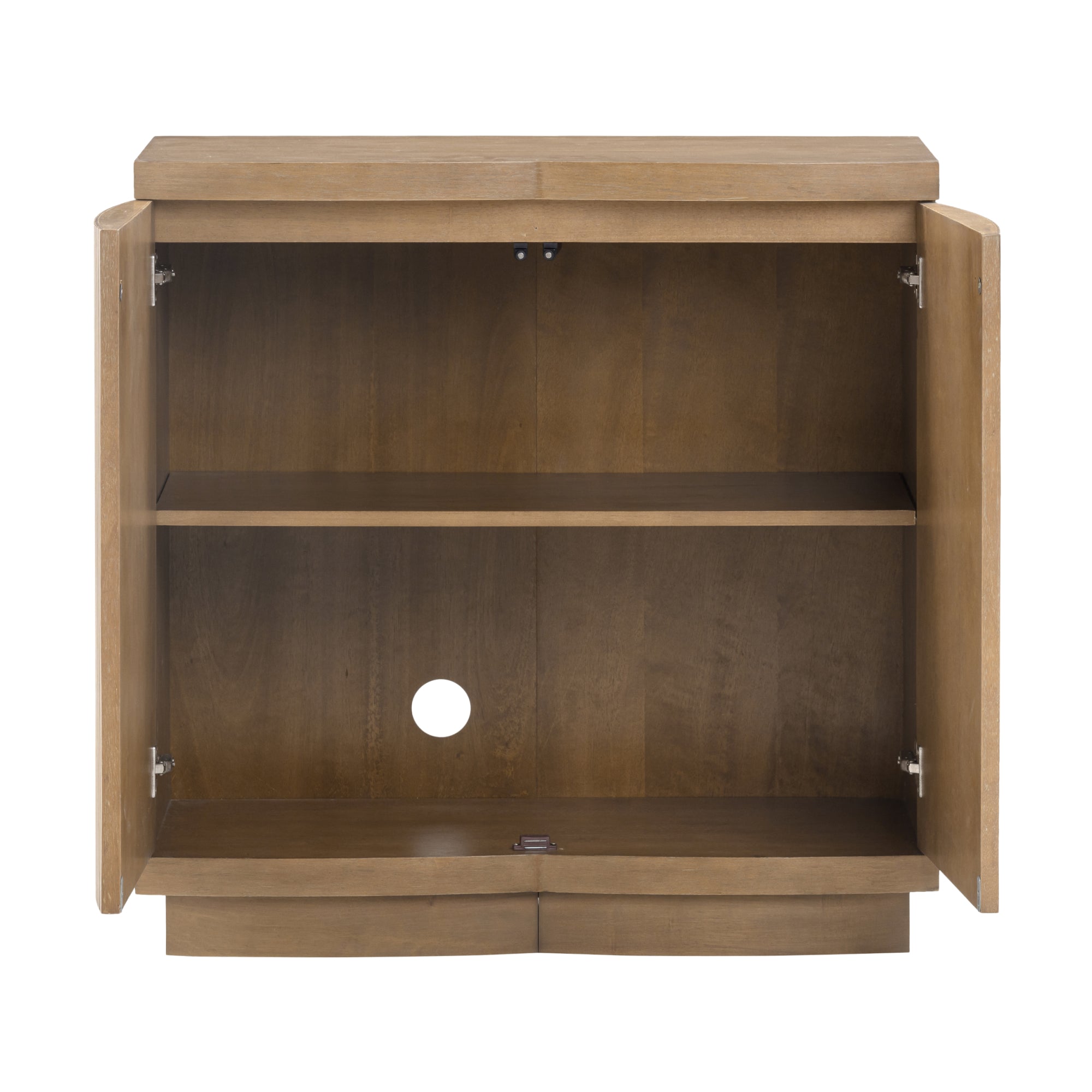 Tambellini Mid-Century Modern Fluted Accent Cabinet | Nathan James