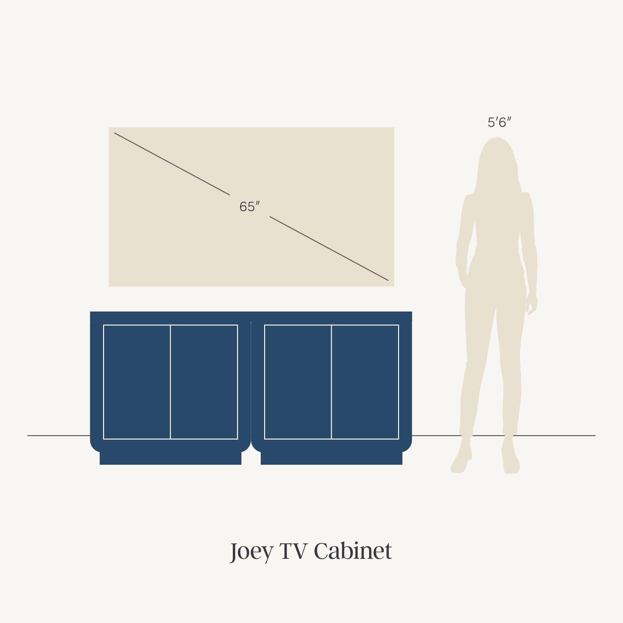 Joey Credenza Black Oak Set of 2 | Nathan James