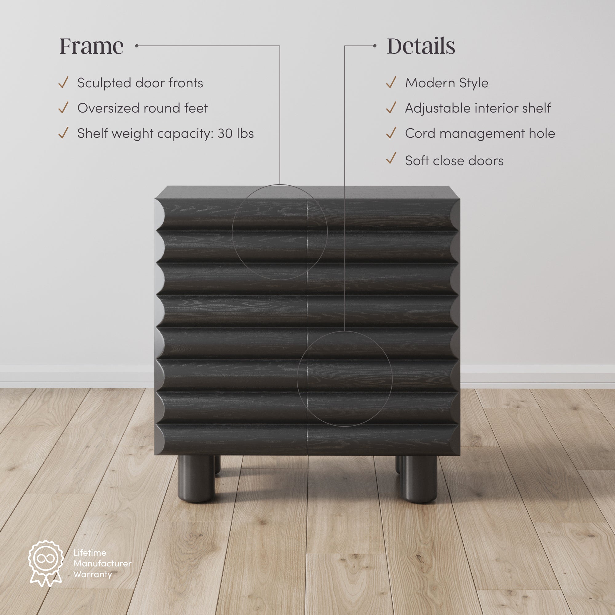 Nathan James Kendra Sideboard - Thumbnail 5