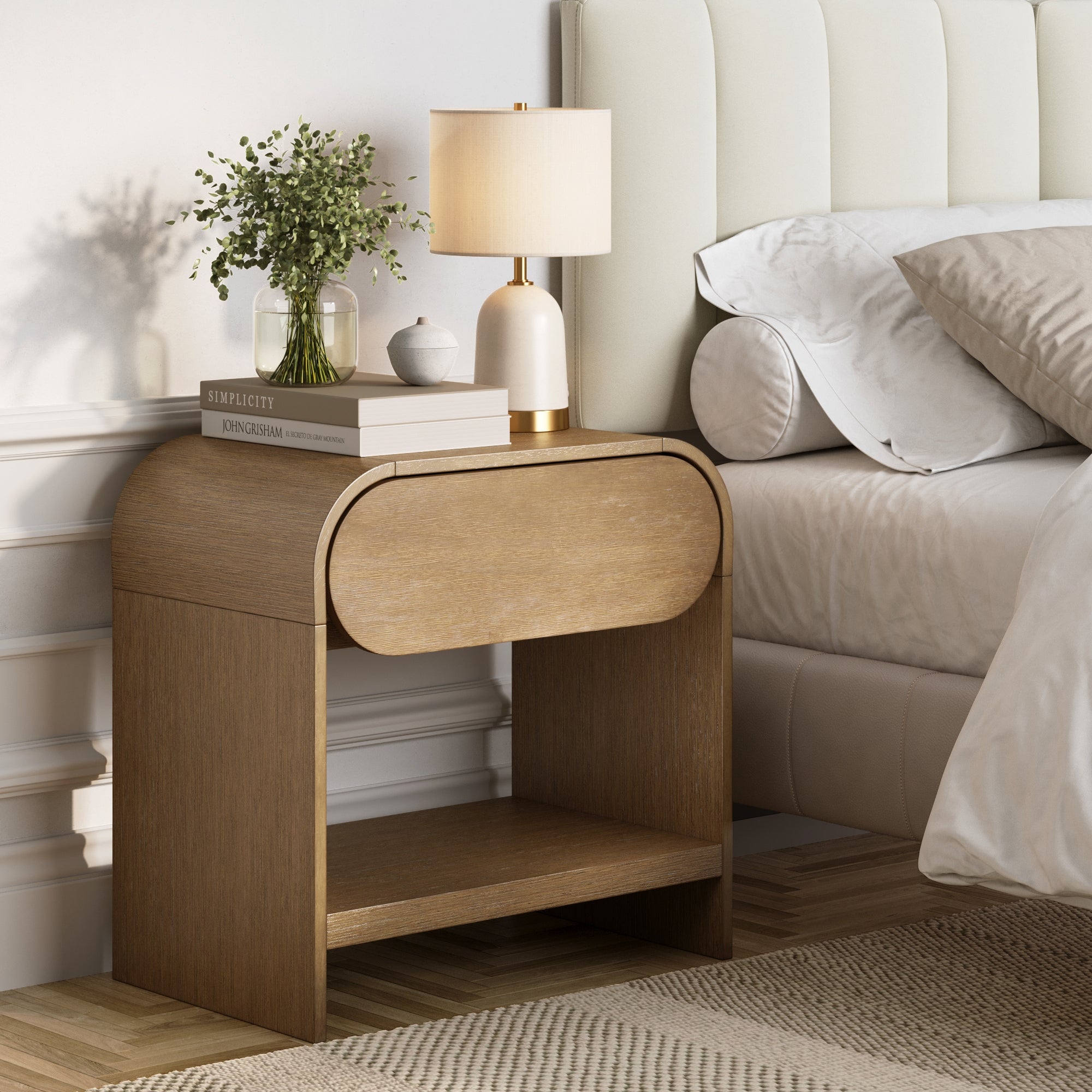 NEW! Nathan James Side Table shops Nightstand