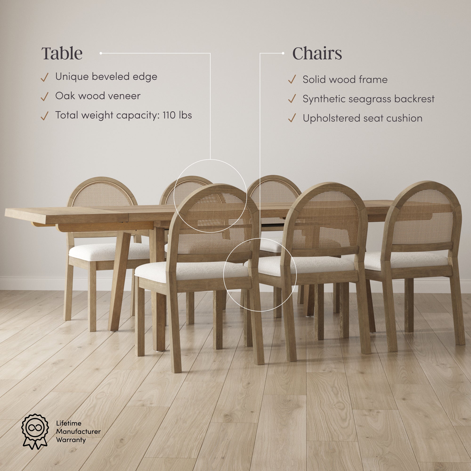 Nathan James Dining Set - Thumbnail 3