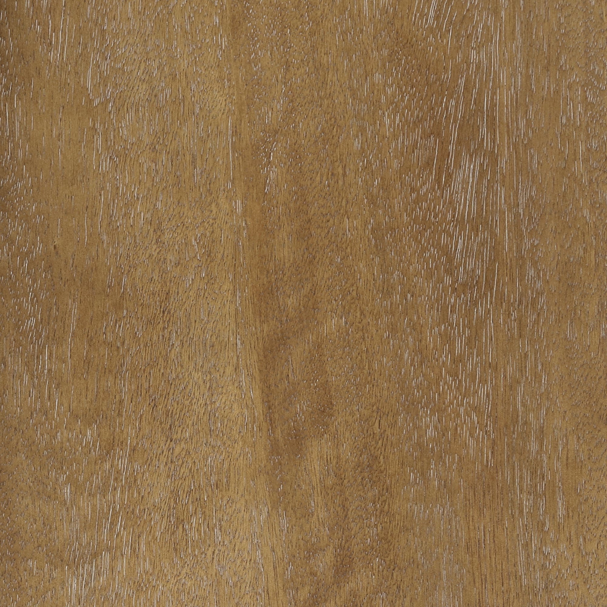 Close-up of a wooden surface with a rich brown color and visible grain patterns, showing natural textures and subtle streaks throughout.