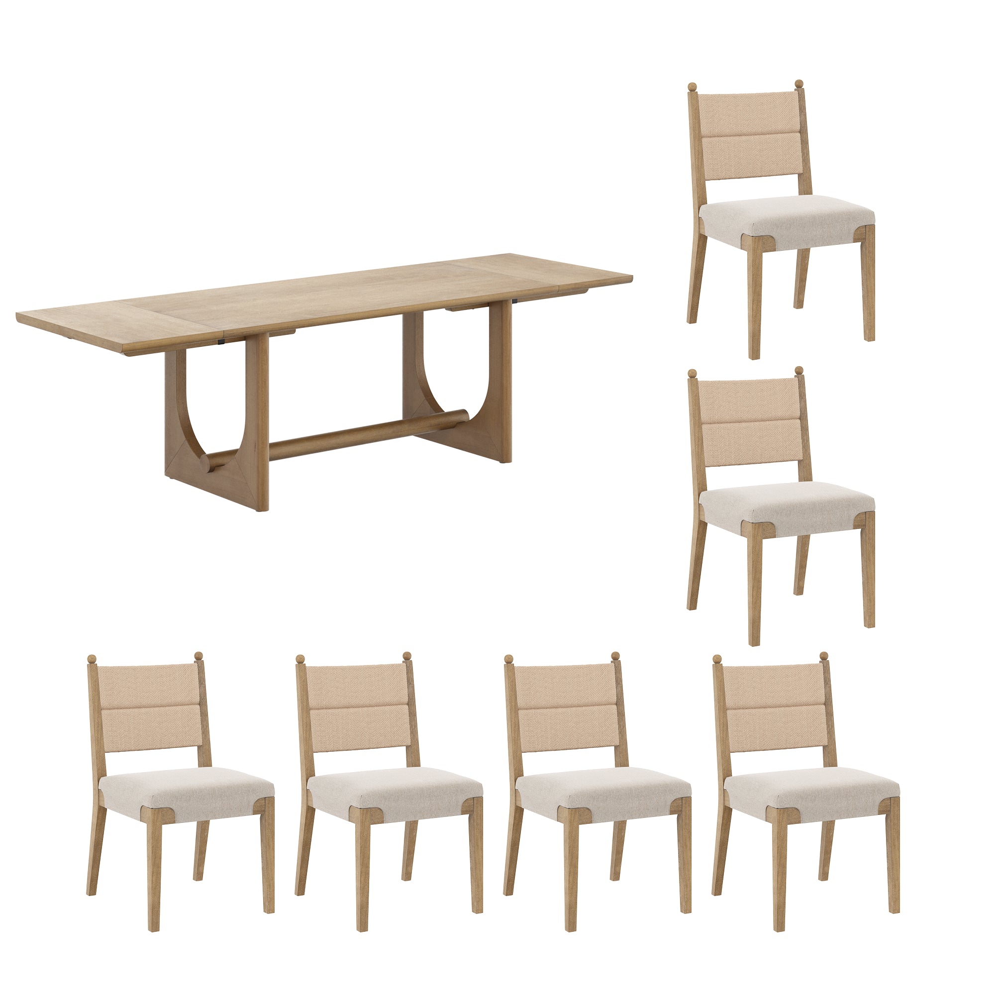 Nathan James Dining Table - Thumbnail 5