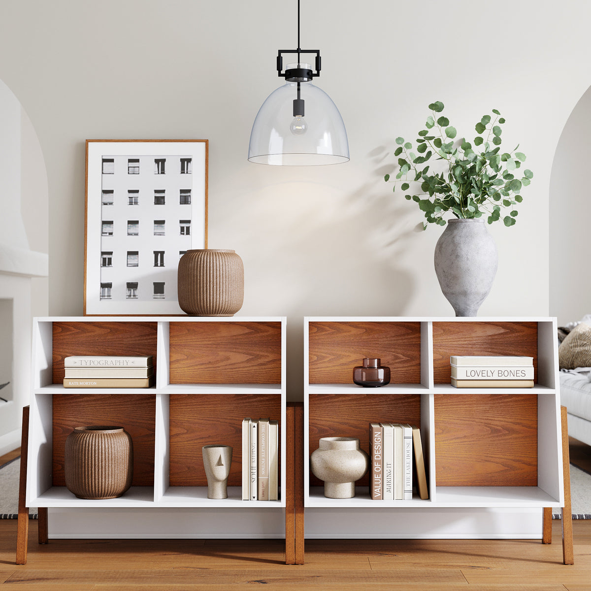 Wooden Cubby Storage