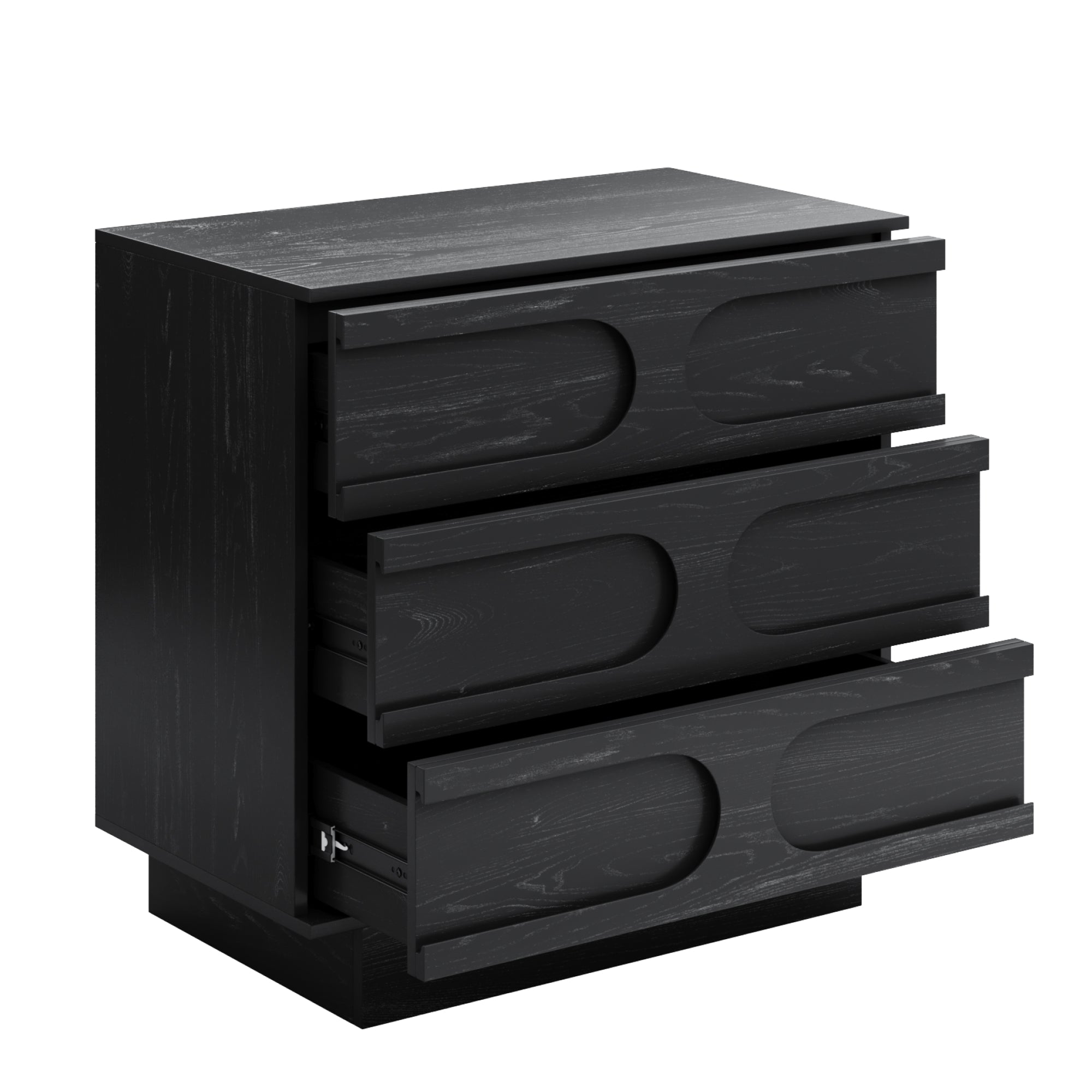 Mid-Century Two Arched Dressers and Nightstands Set - Thumbnail 3