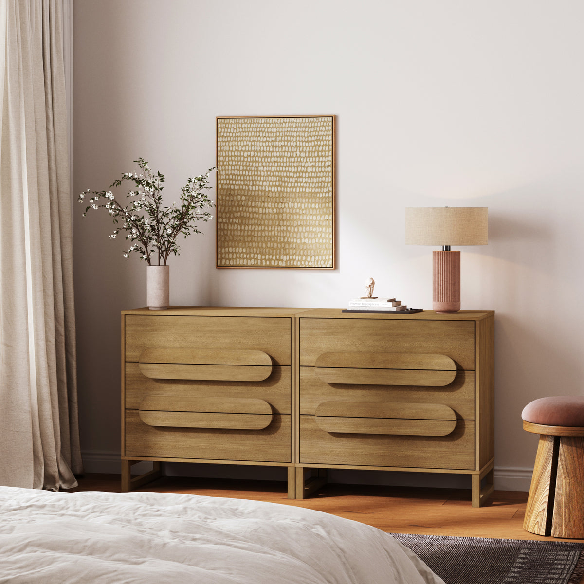 modern triple dresser Paxton Triple Dresser