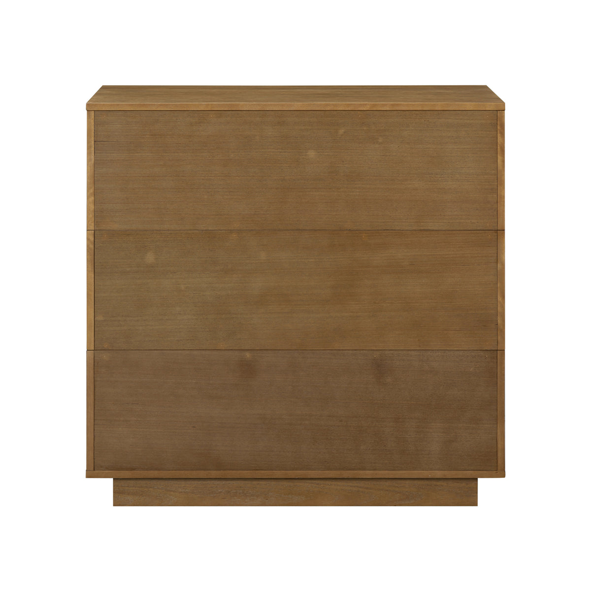 Modern Wood Stackable 6-Drawer Wavy Dresser Light Brown - Nathan James