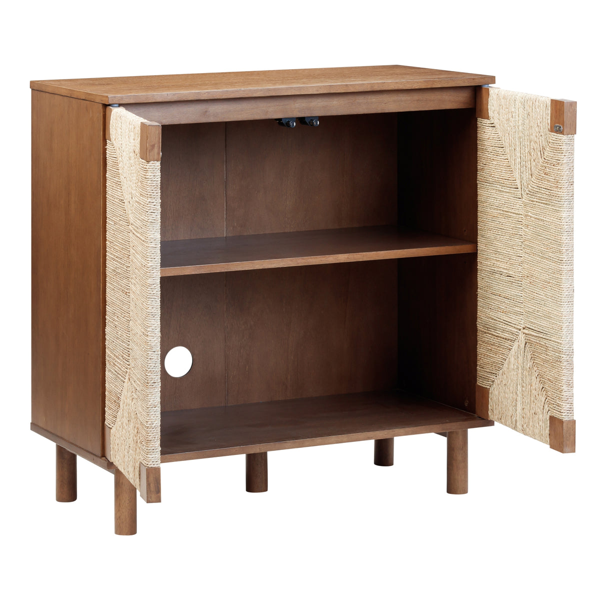 Nathan James Credenza da buffet moderna con accenti in legno, per corridoio, ingresso, sala da pranzo e soggiorno, 1 armadietto, color marrone chiaro spazzolato Nathan James Credenza da buffet moderna con accenti in legno, per corridoio, ingresso, sala da pranzo e soggiorno, 1 armadietto, color marrone chiaro spazzolato