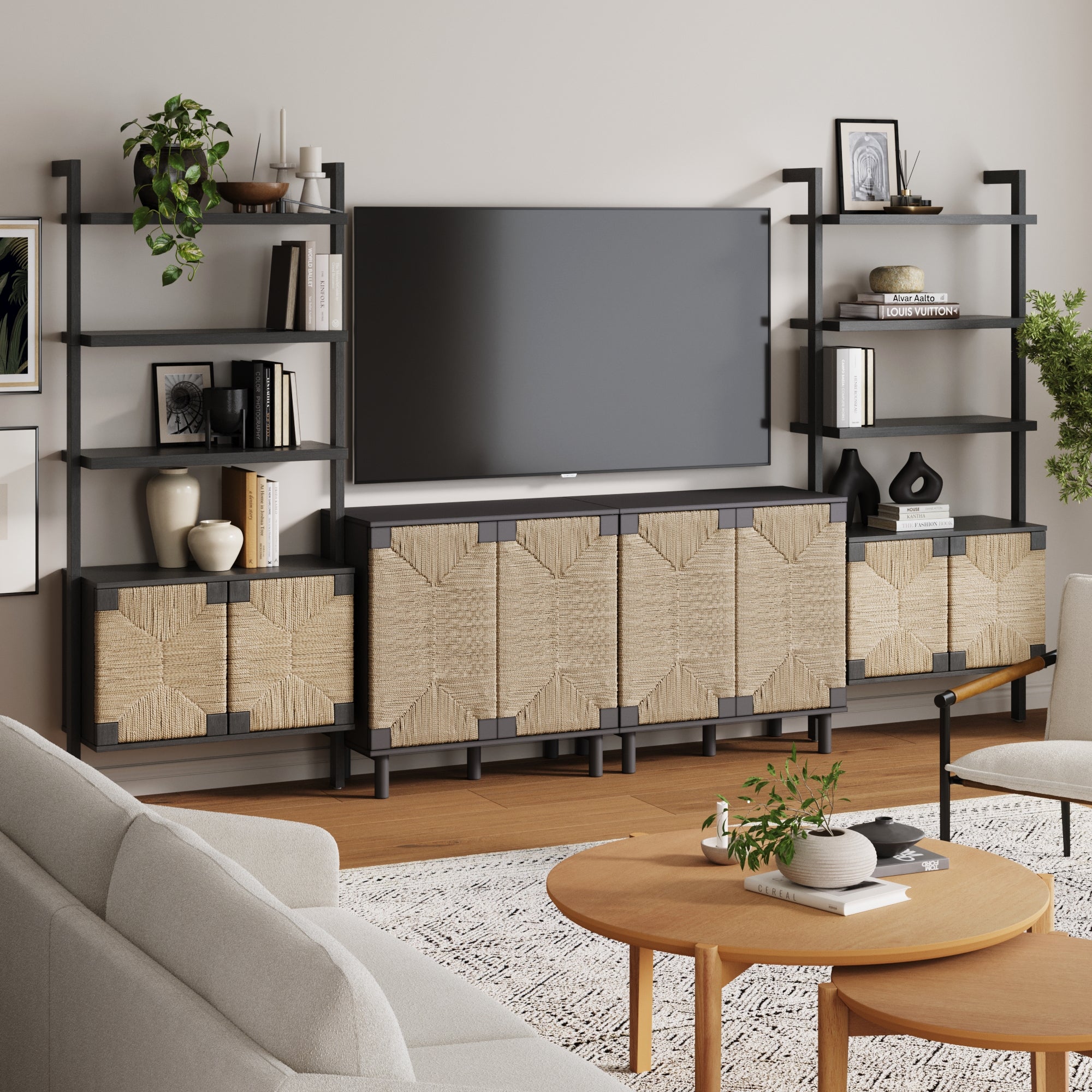 Seagrass Entertainment Center Black