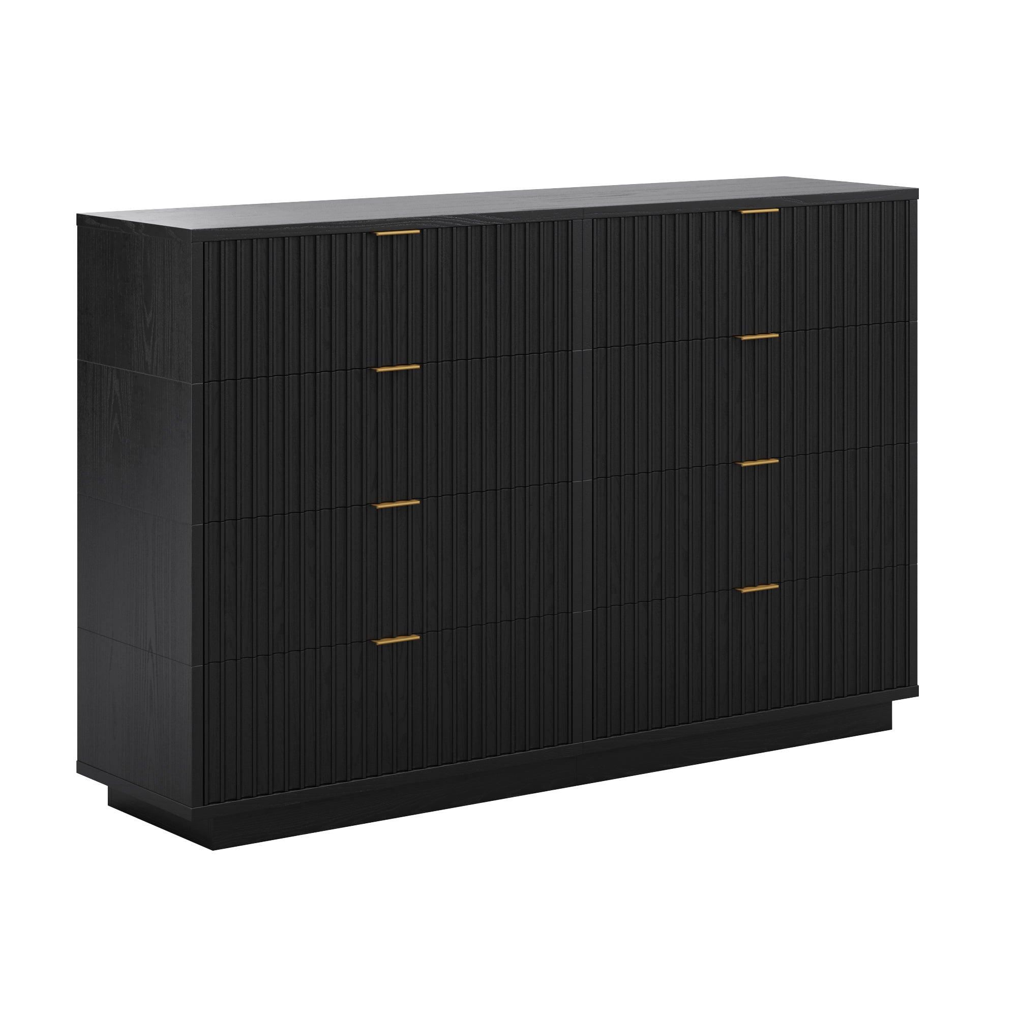Jasper Dresser Black Oak 8-Drawer Modular | Nathan James