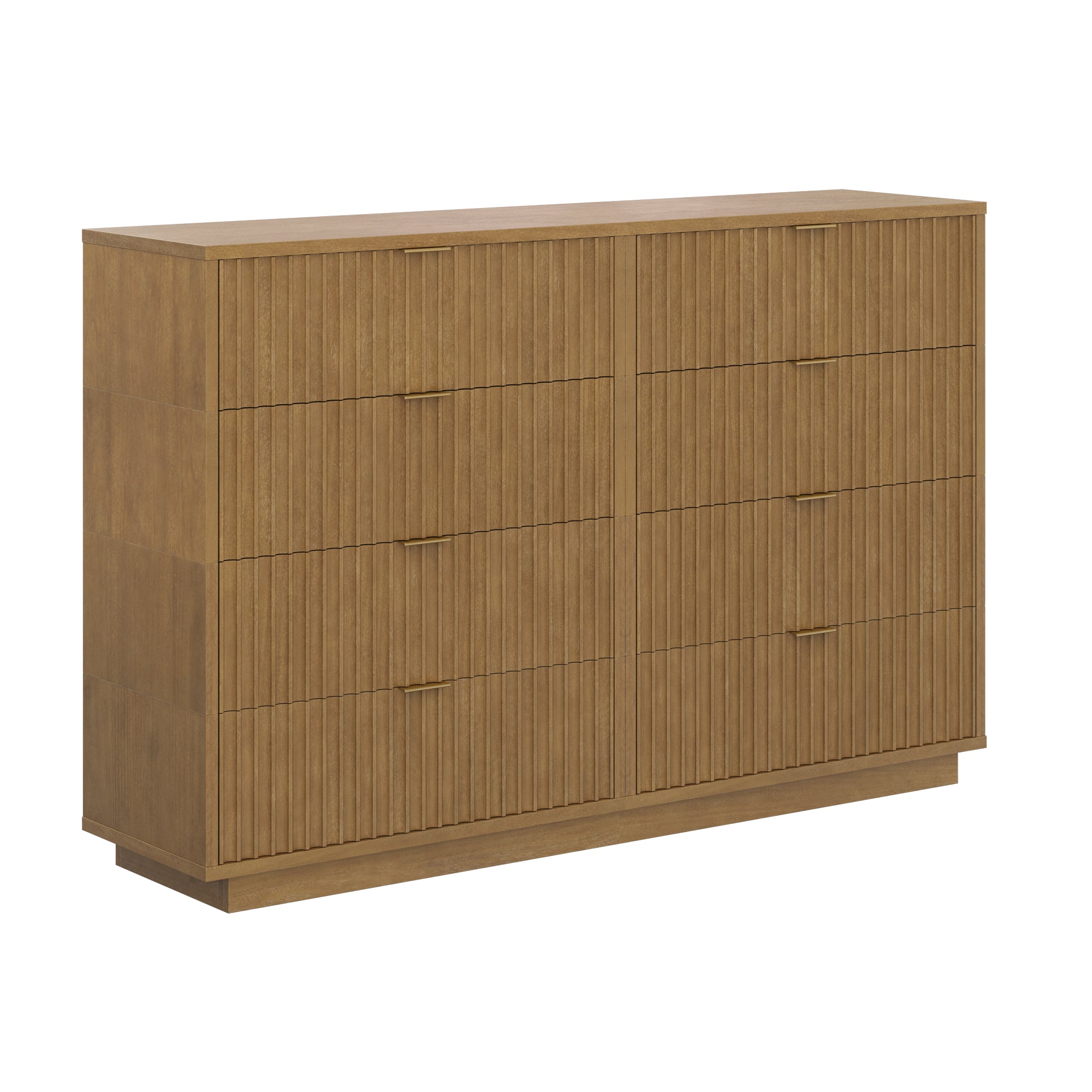Jasper Dresser Modular 8-Drawer Light Brown | Nathan James