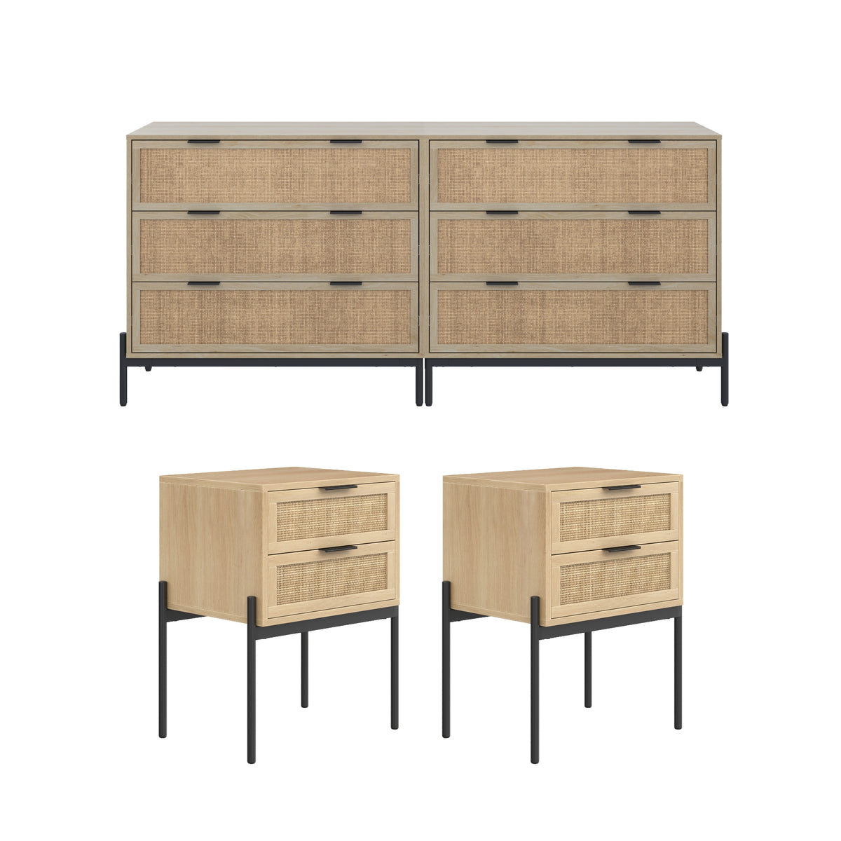 5 drawer tall dresser Modern Farmhouse 5-Drawer Dresser – Max and Lily