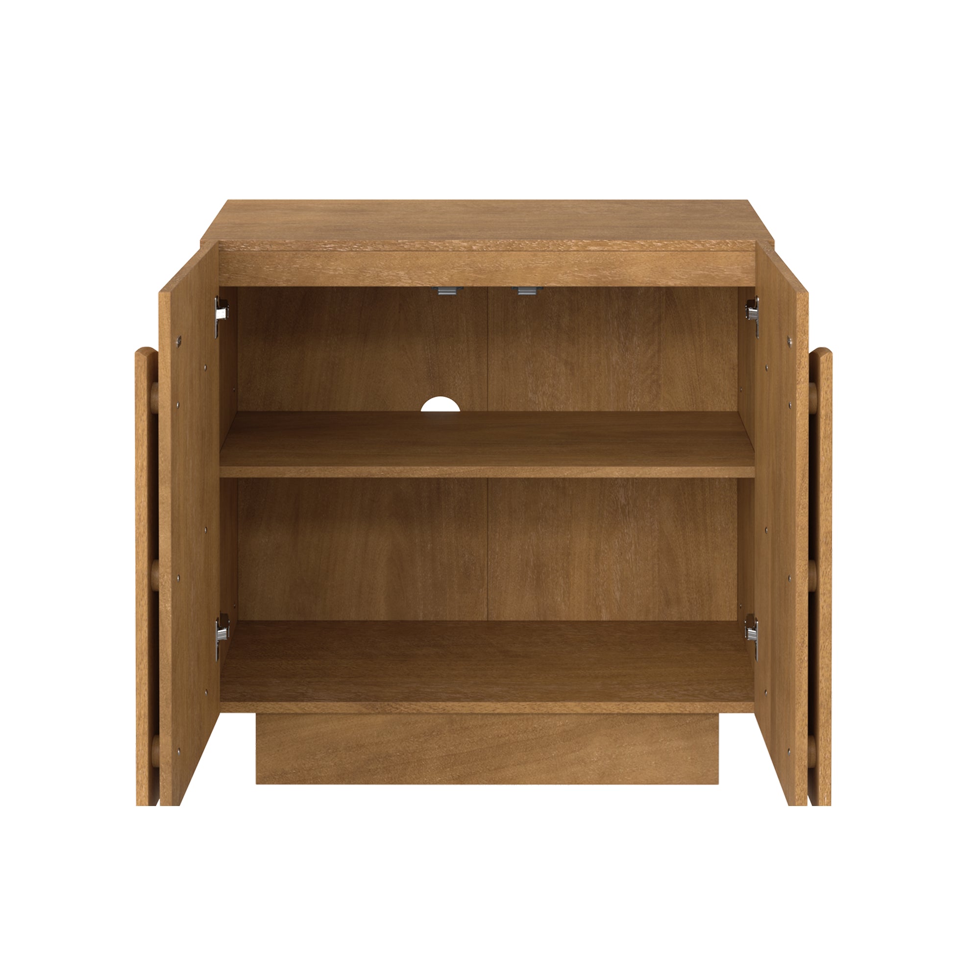 Iris Mid-Century Modern Arched Entertainment Center | Nathan James