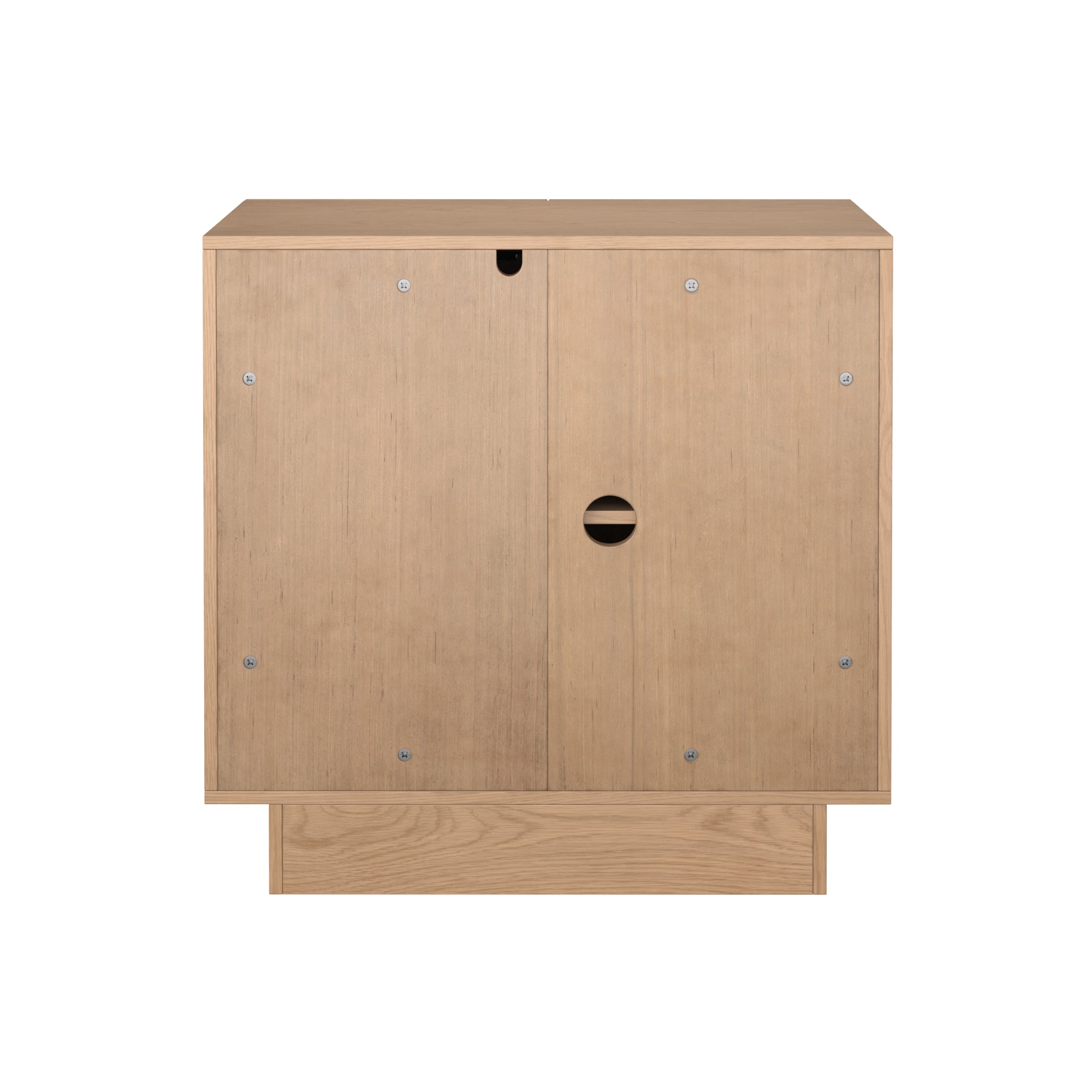 Iris Credenza Oak Arched Set of 2 | Nathan James