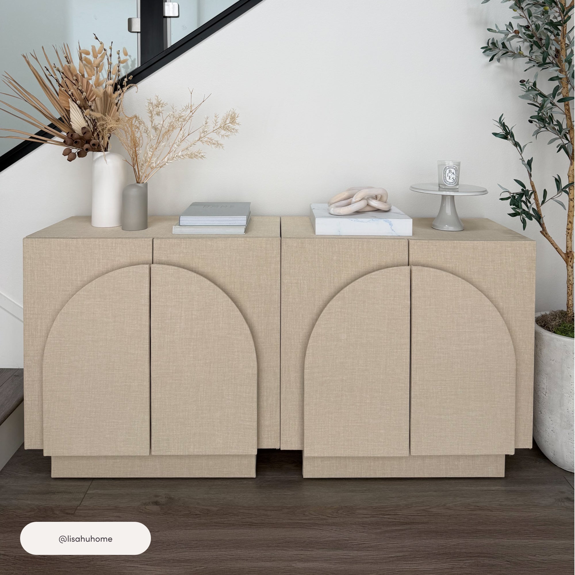 Nathan James Arched Storage Credenza - Thumbnail 5