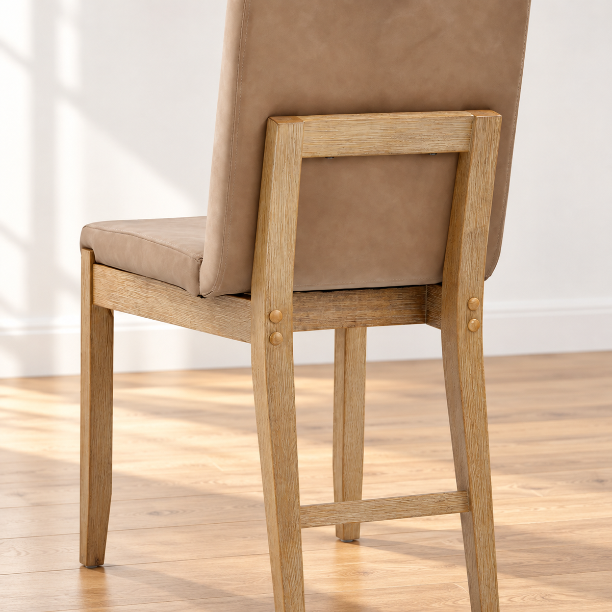 Solid wood frame